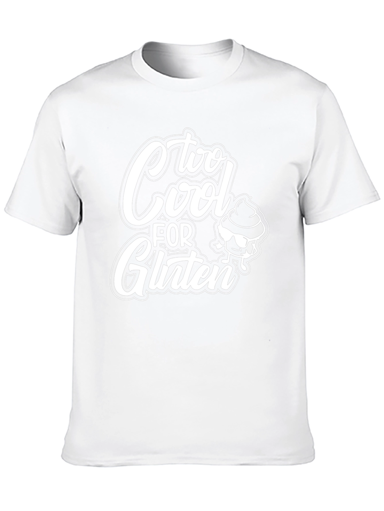 Too Cool For Gluten T-Shirt - Black