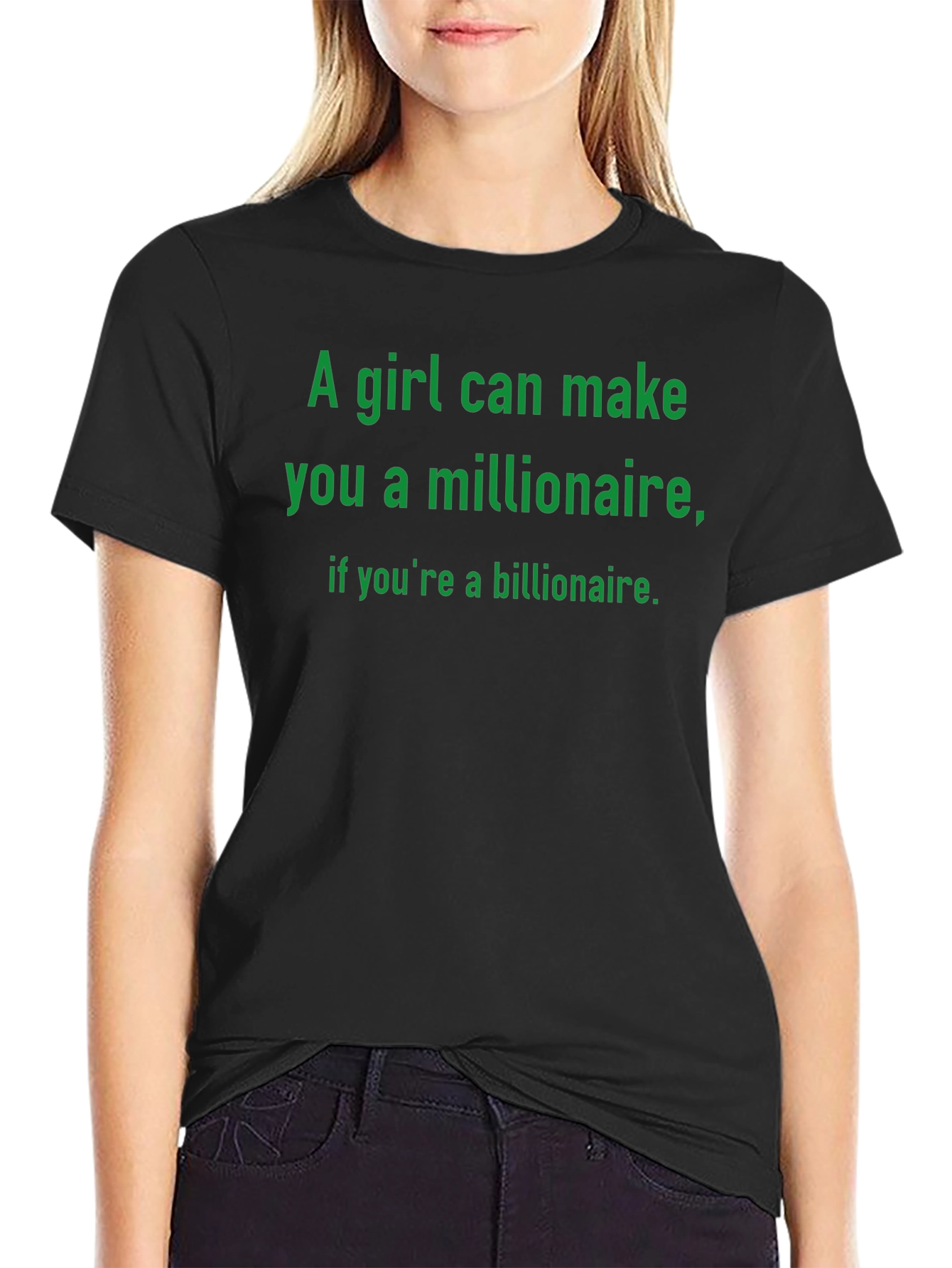 Millionaire Billionaire Humor Tee