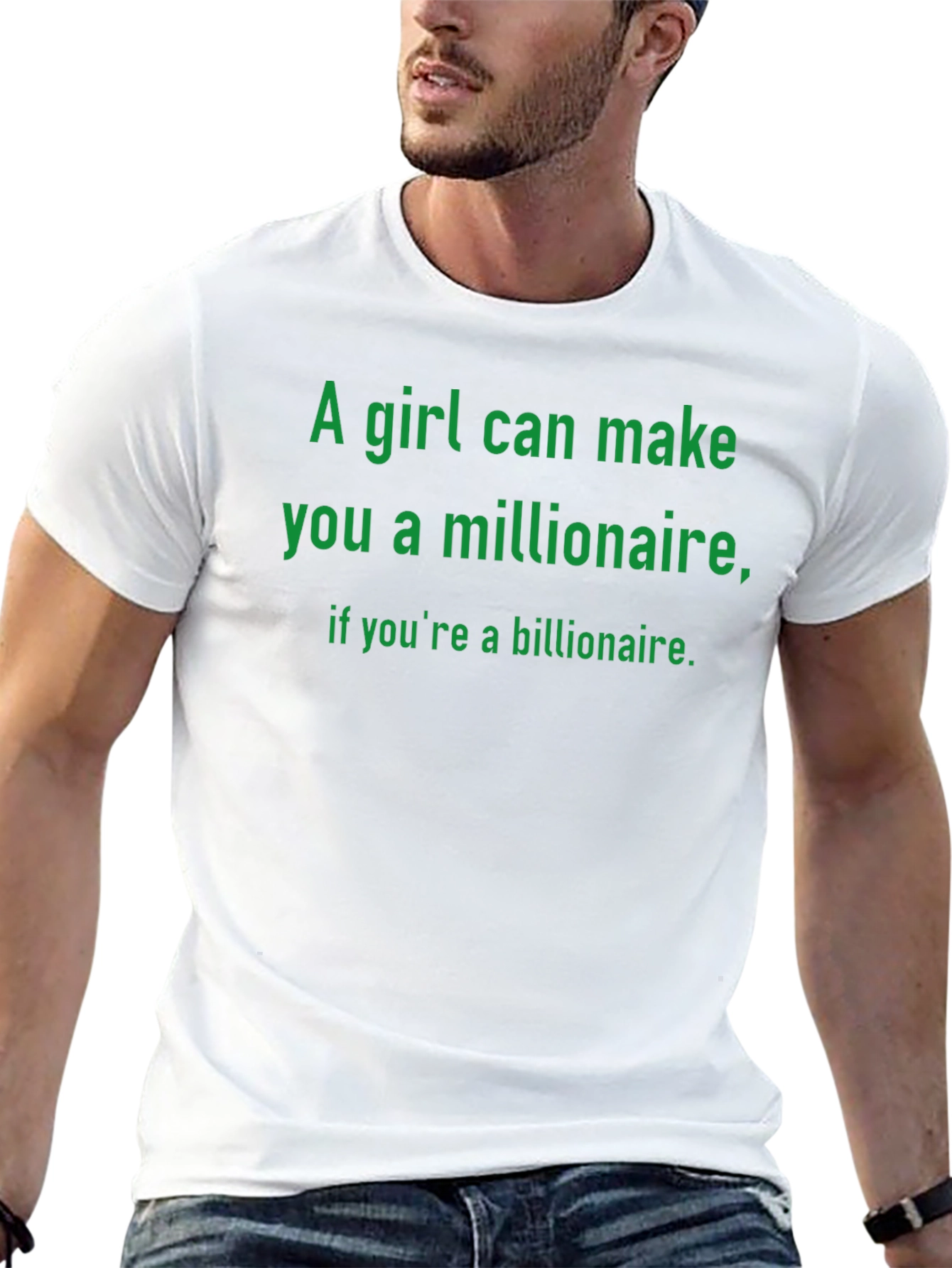 Millionaire Billionaire Humor Tee