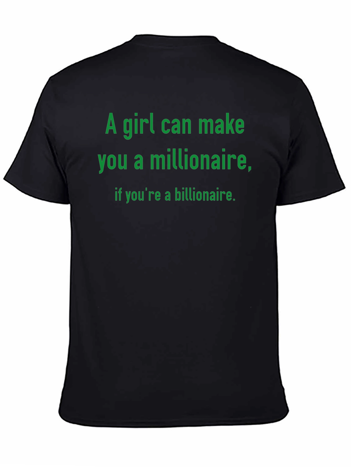 Millionaire Billionaire Humor Tee