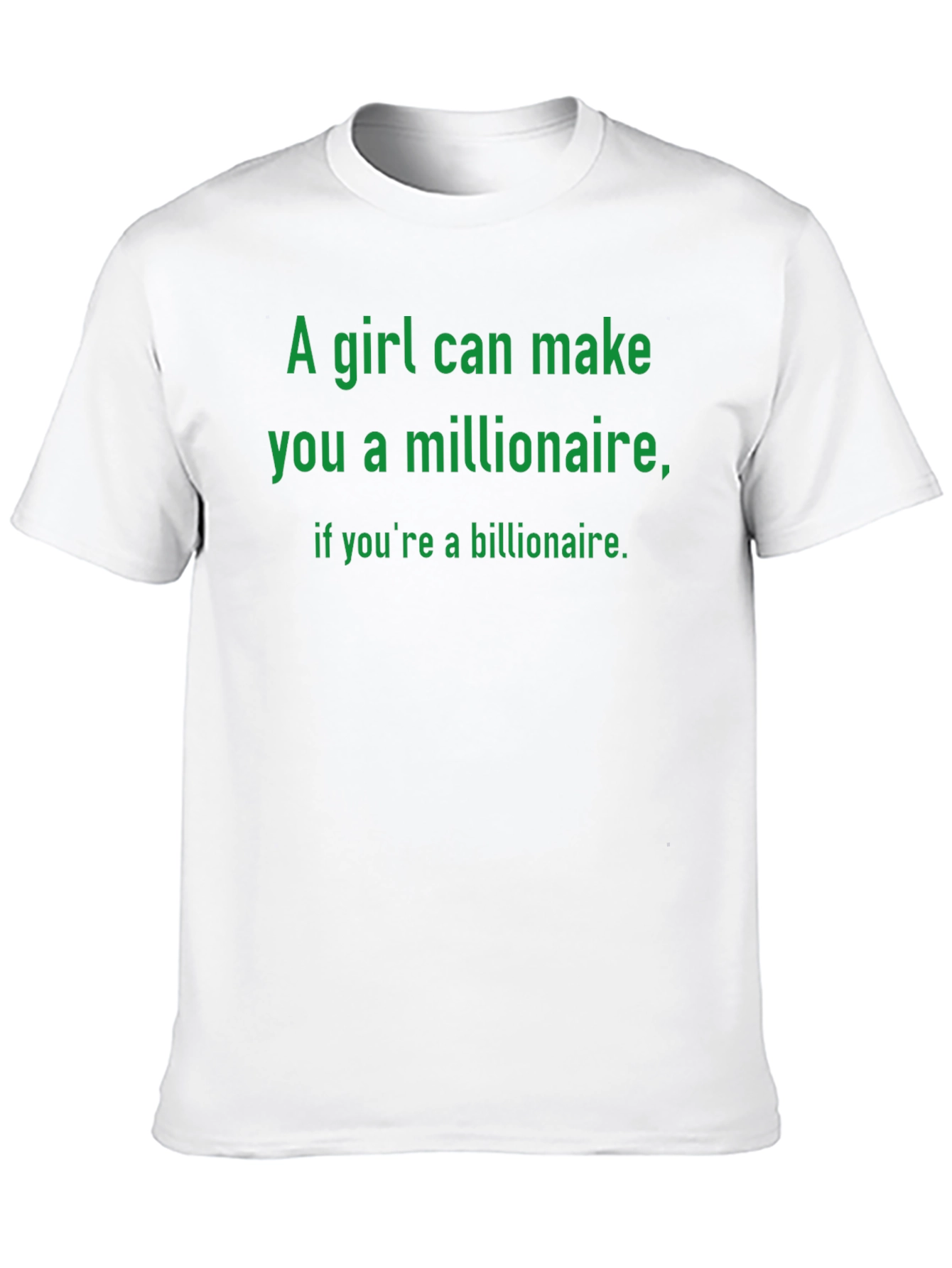Millionaire Billionaire Humor Tee