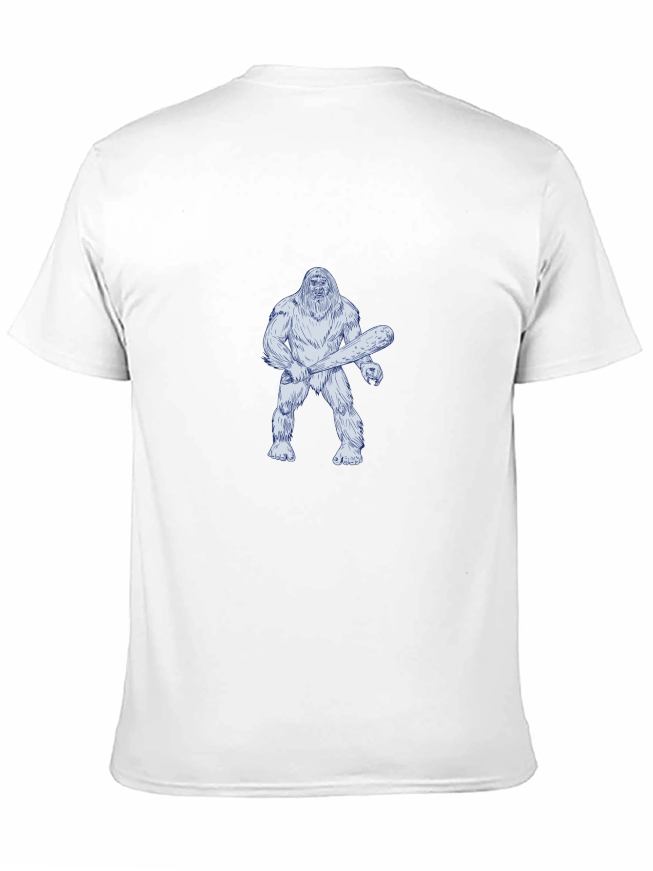 Bigfoot Club Black T-Shirt - Cryptid Humor Tee