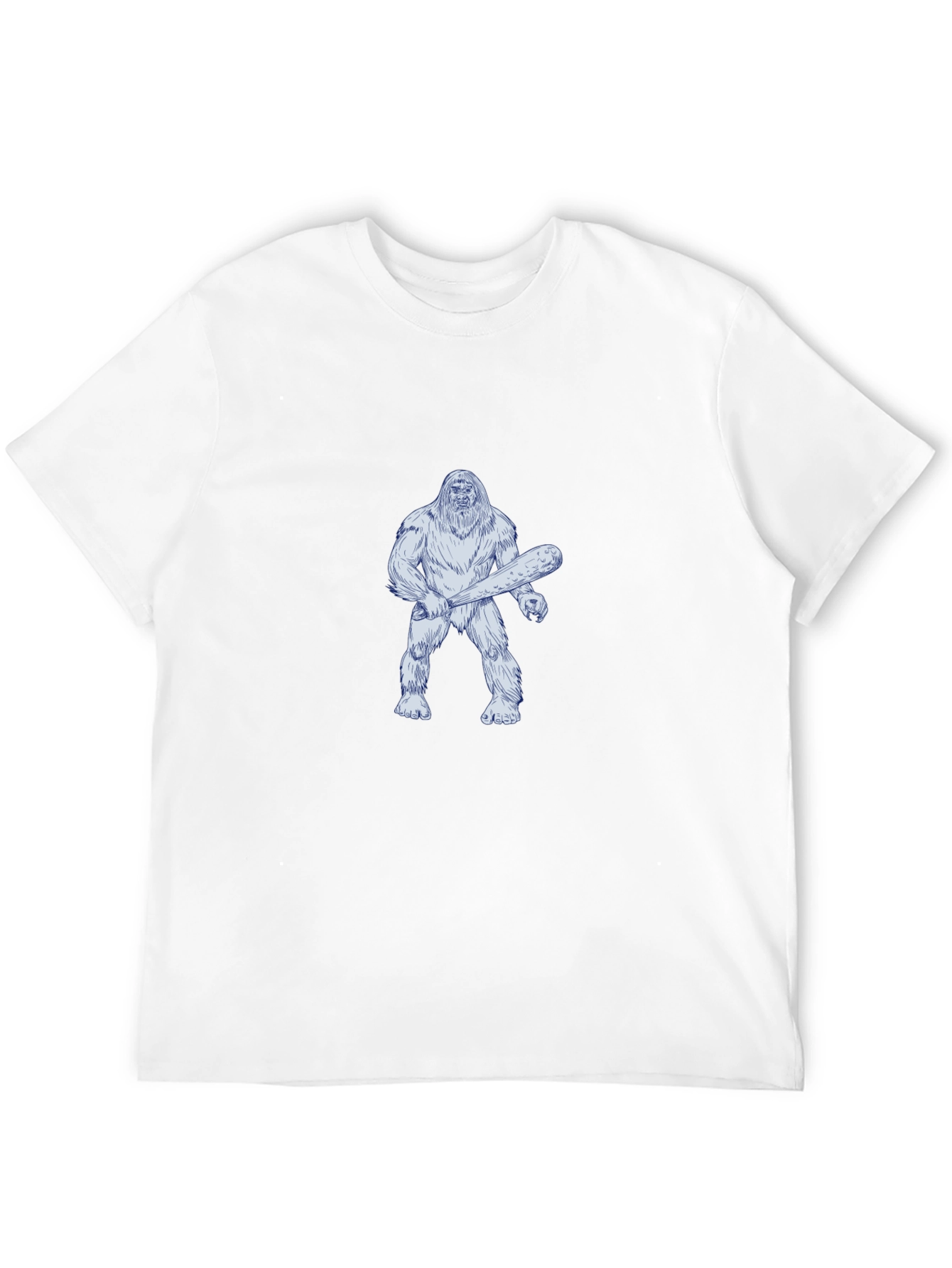 Bigfoot Club Black T-Shirt - Cryptid Humor Tee