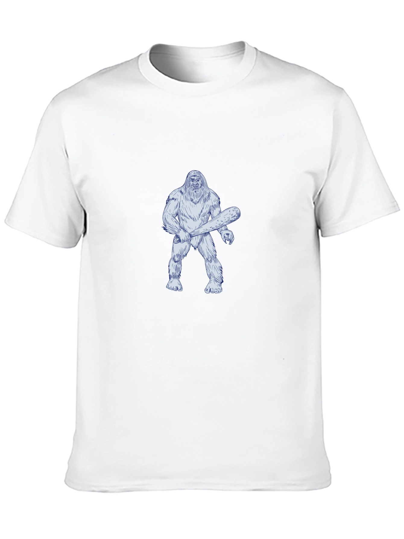 Bigfoot Club Black T-Shirt - Cryptid Humor Tee