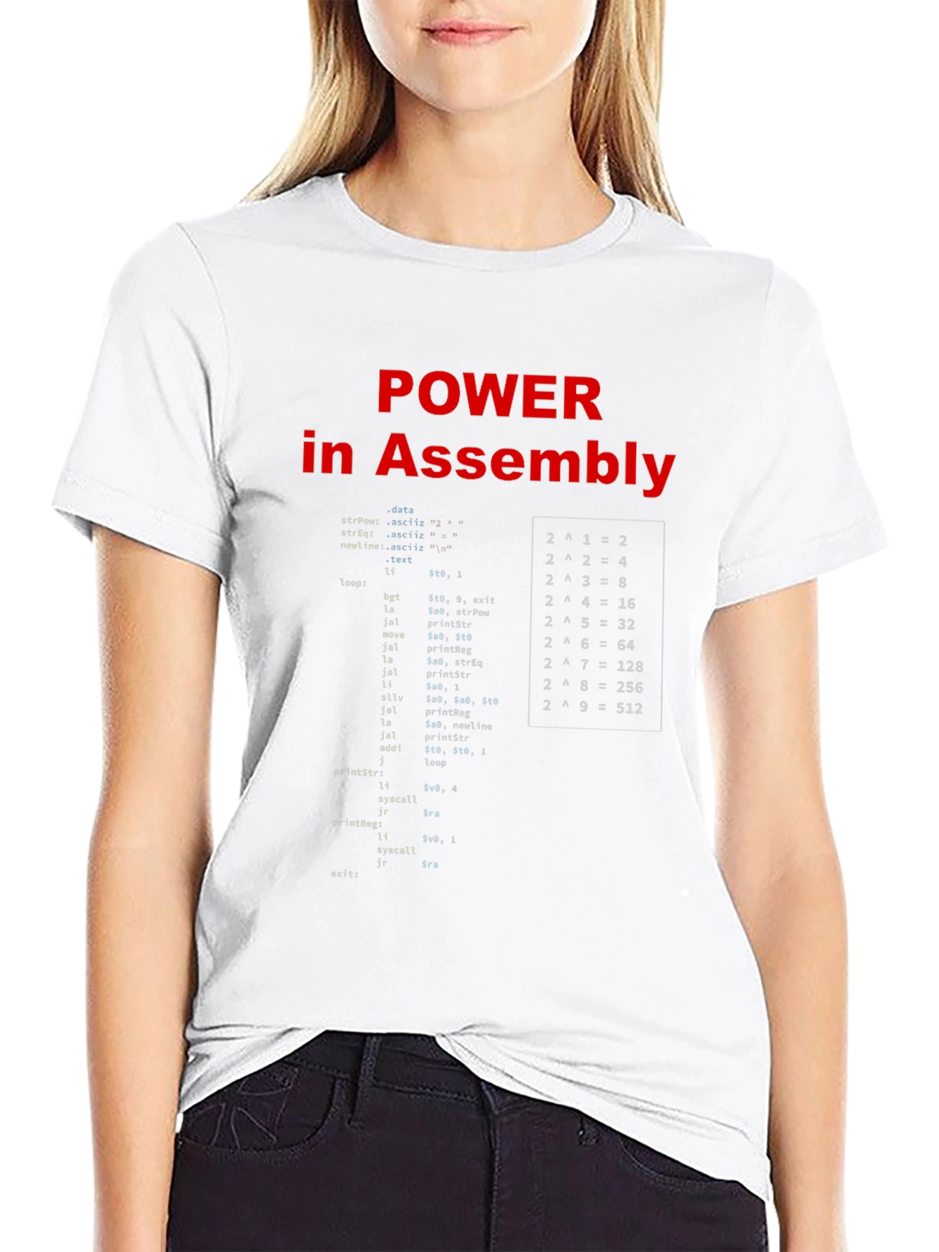 Power in Assembly Black T-Shirt