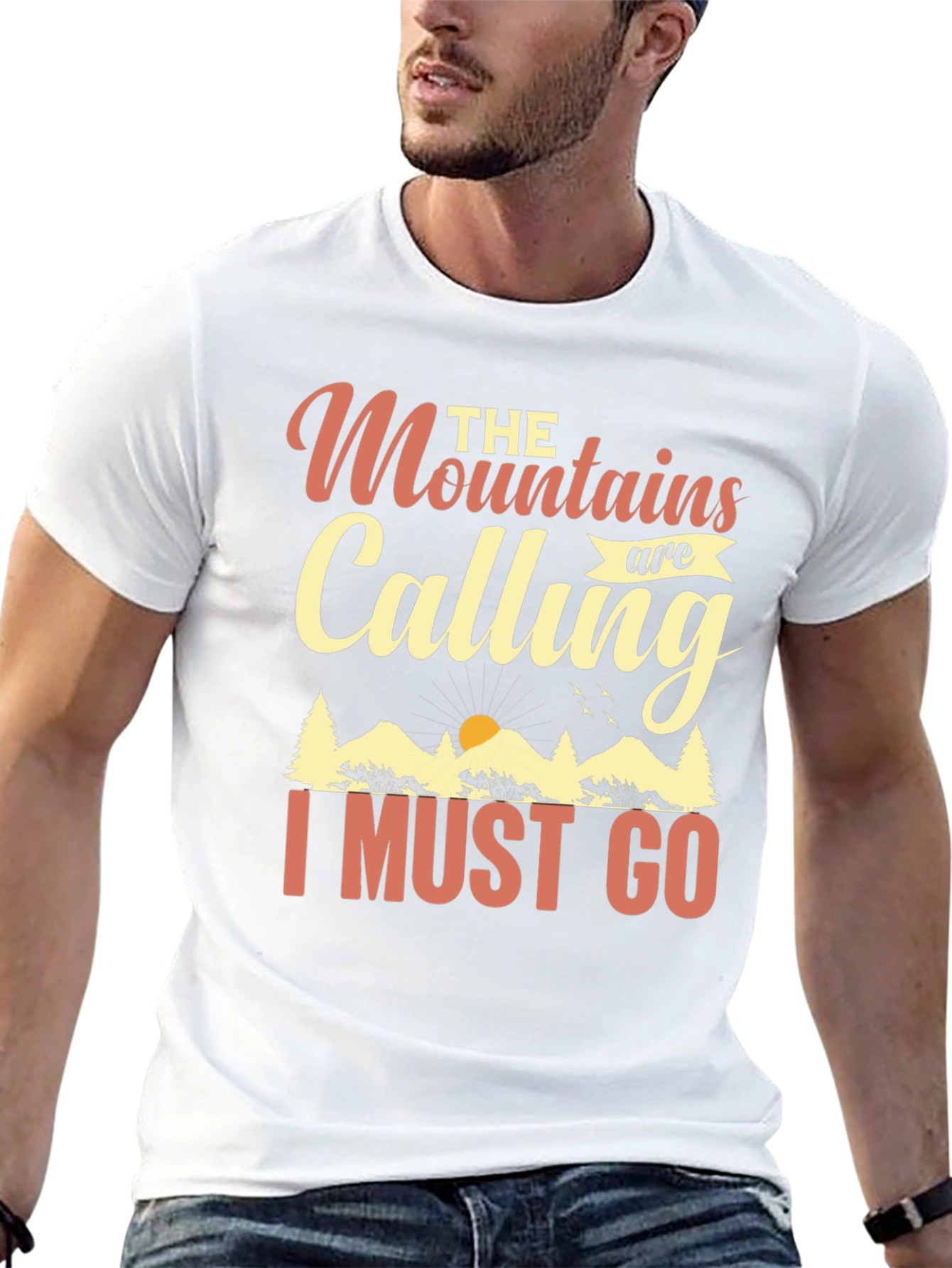 Mountains Calling Tee - Adventure Awaits!