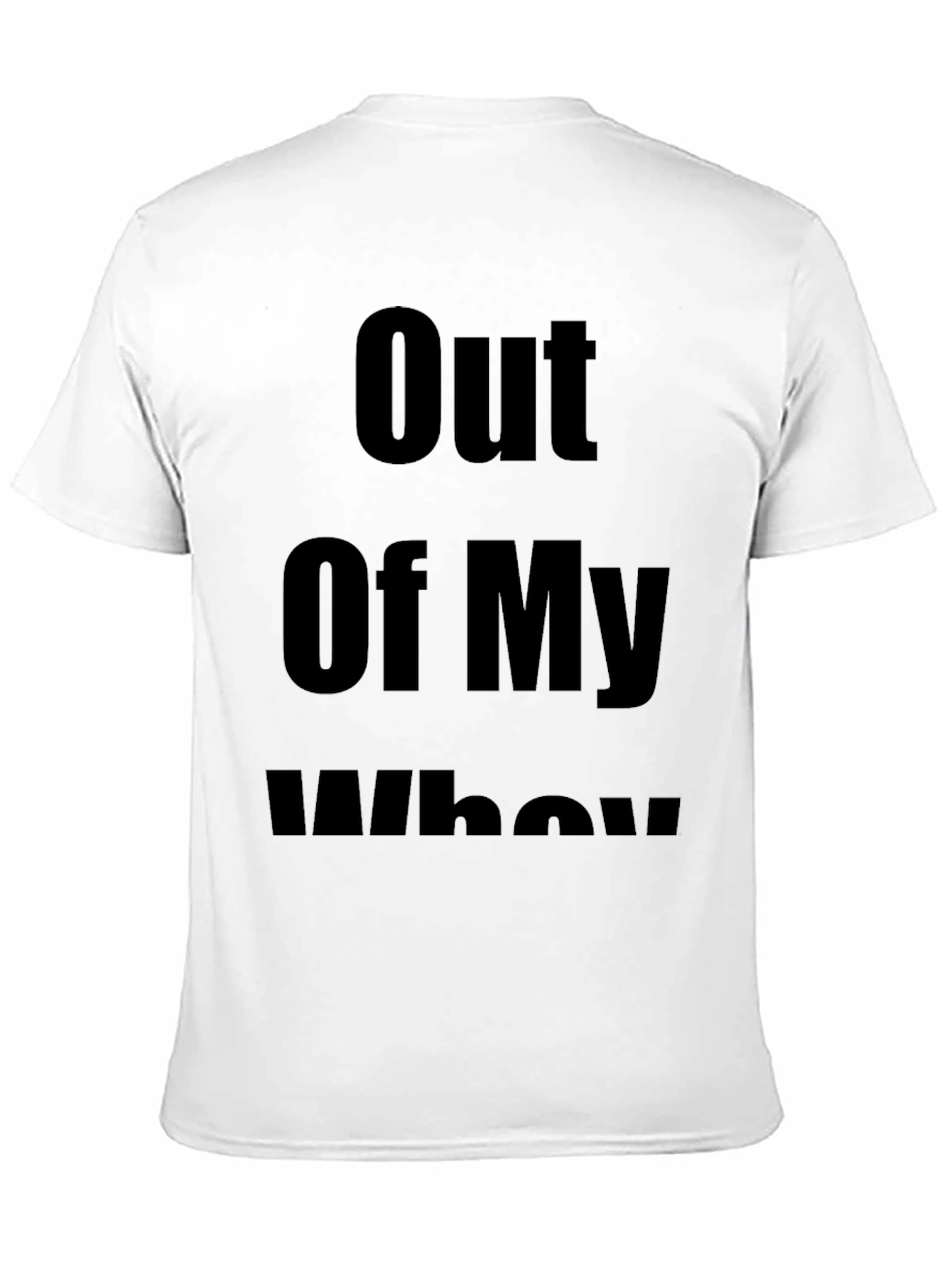 Out Of My Whey Funny Workout T-Shirt