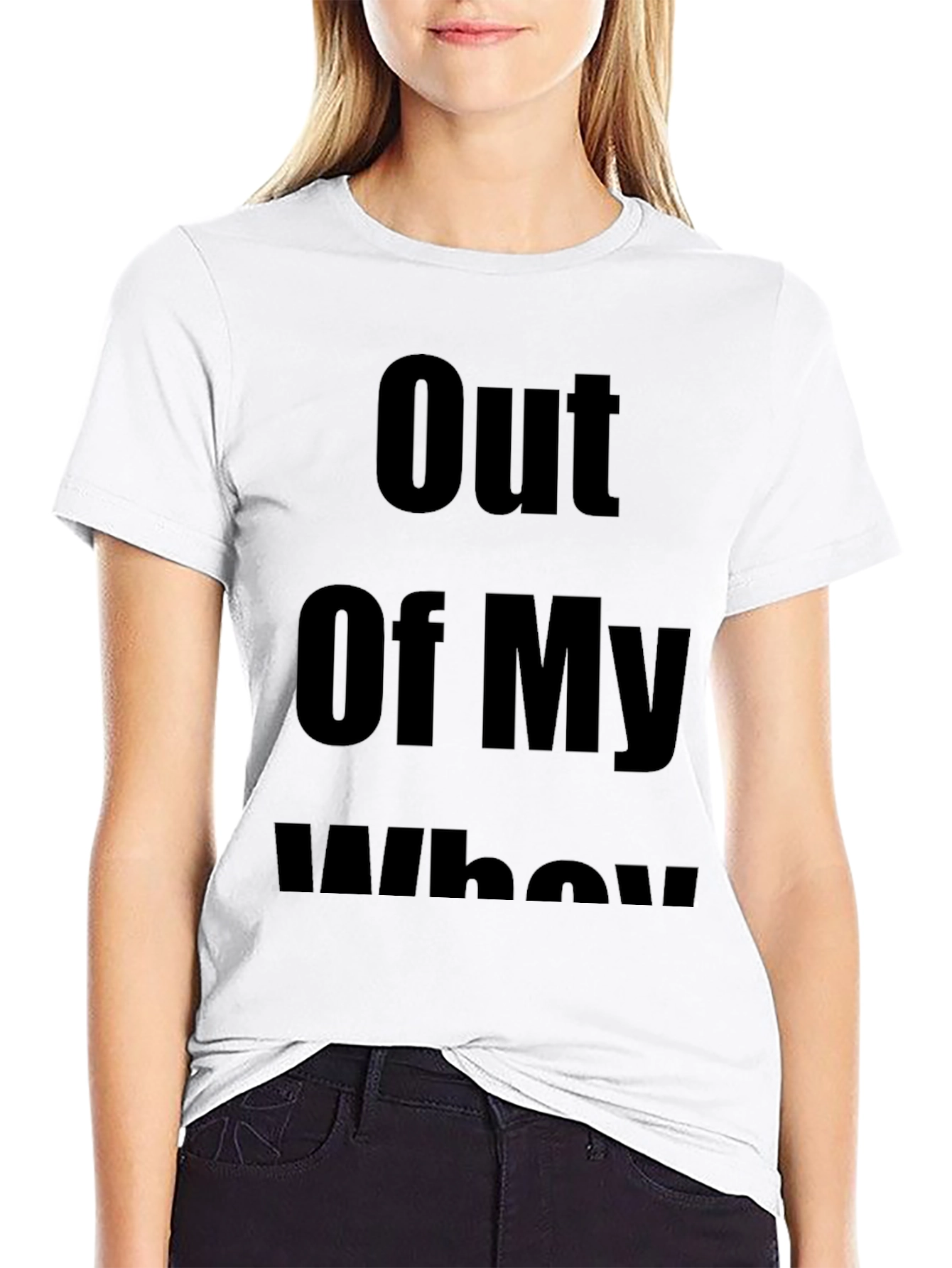 Out Of My Whey Funny Workout T-Shirt