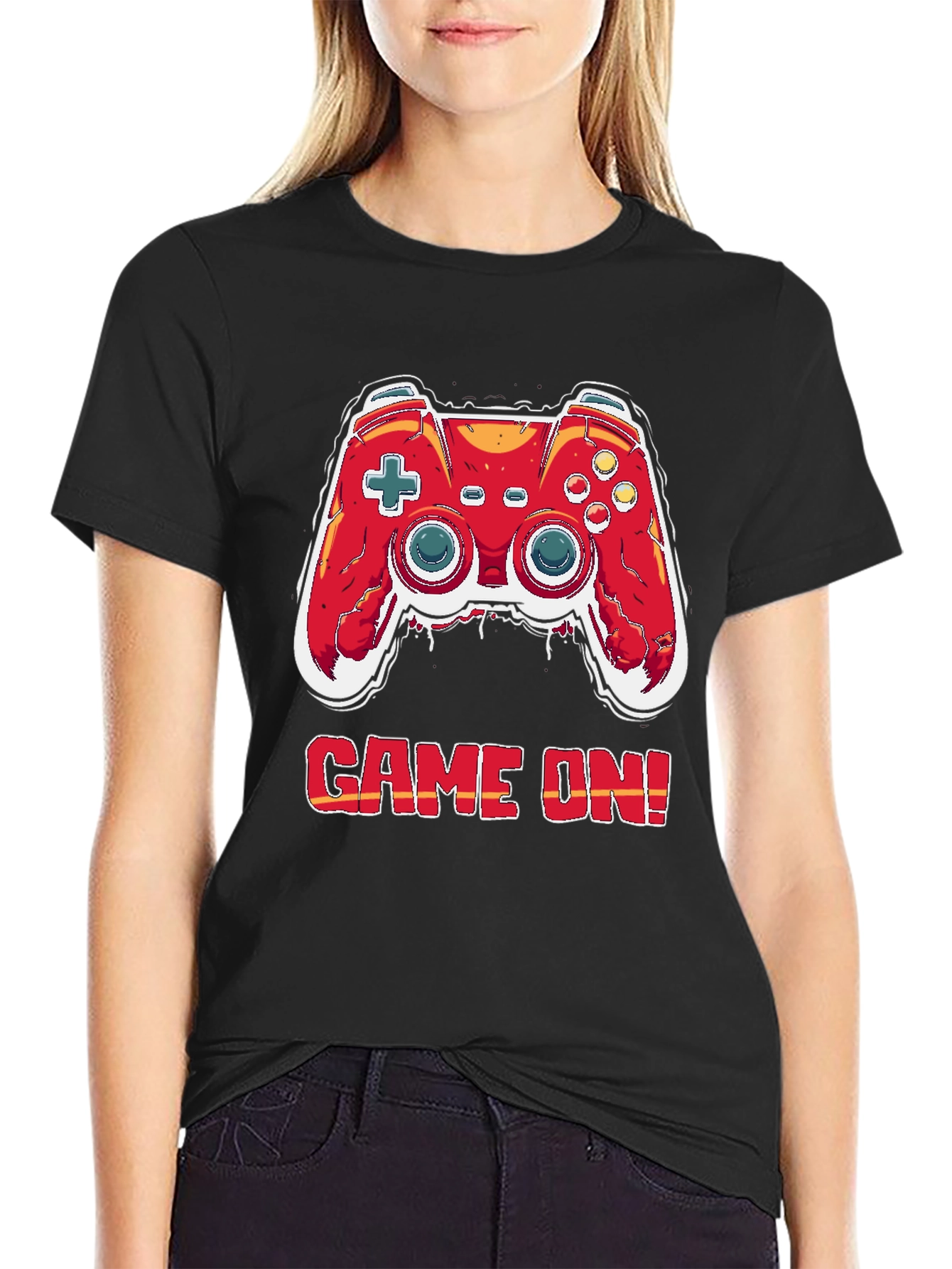 Game On! Graphic Tee - Gamer T-Shirt