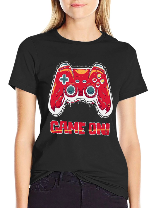 Game On! Graphic Tee - Gamer T-Shirt