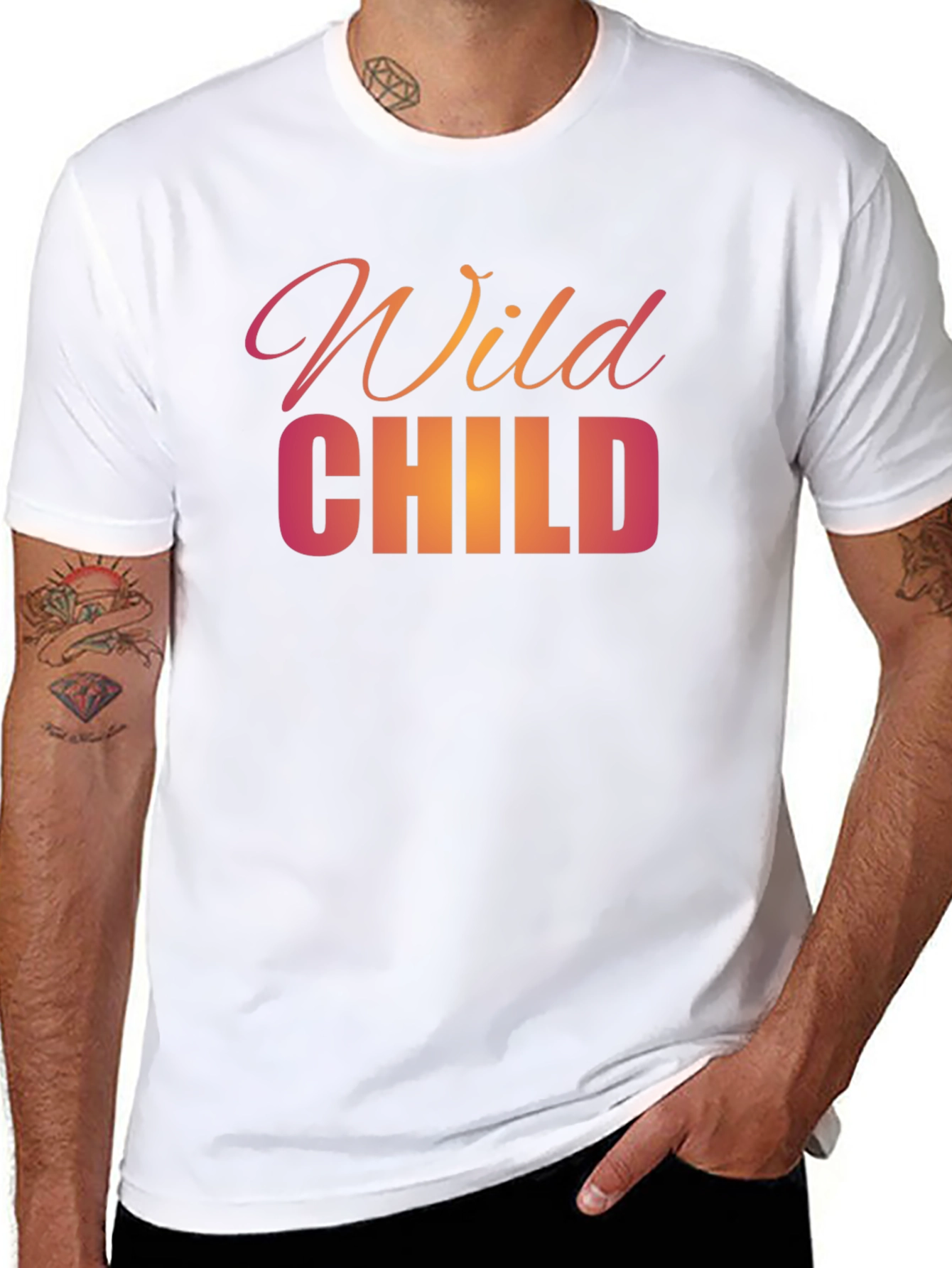 Wild Child Graphic Tee - Stylish Unisex T-Shirt