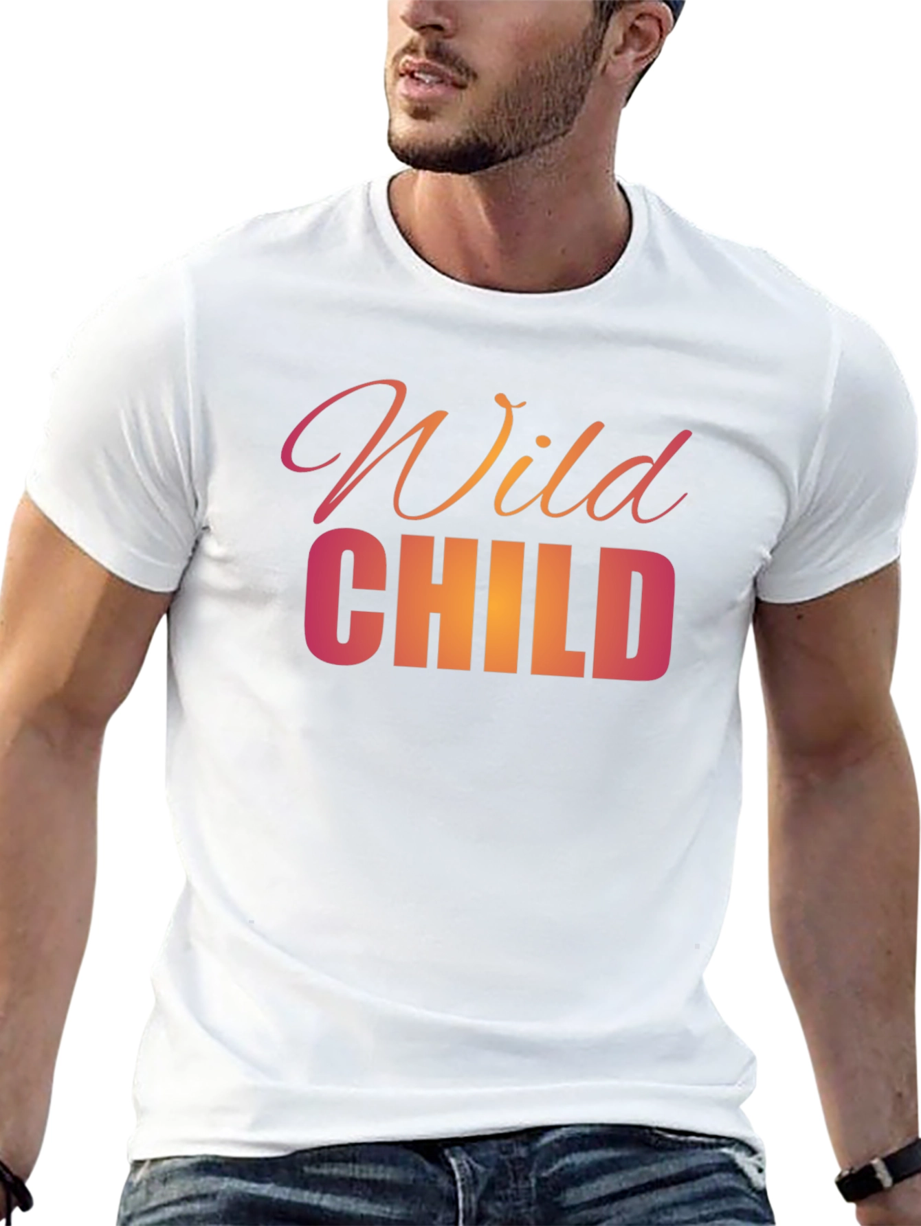 Wild Child Graphic Tee - Stylish Unisex T-Shirt
