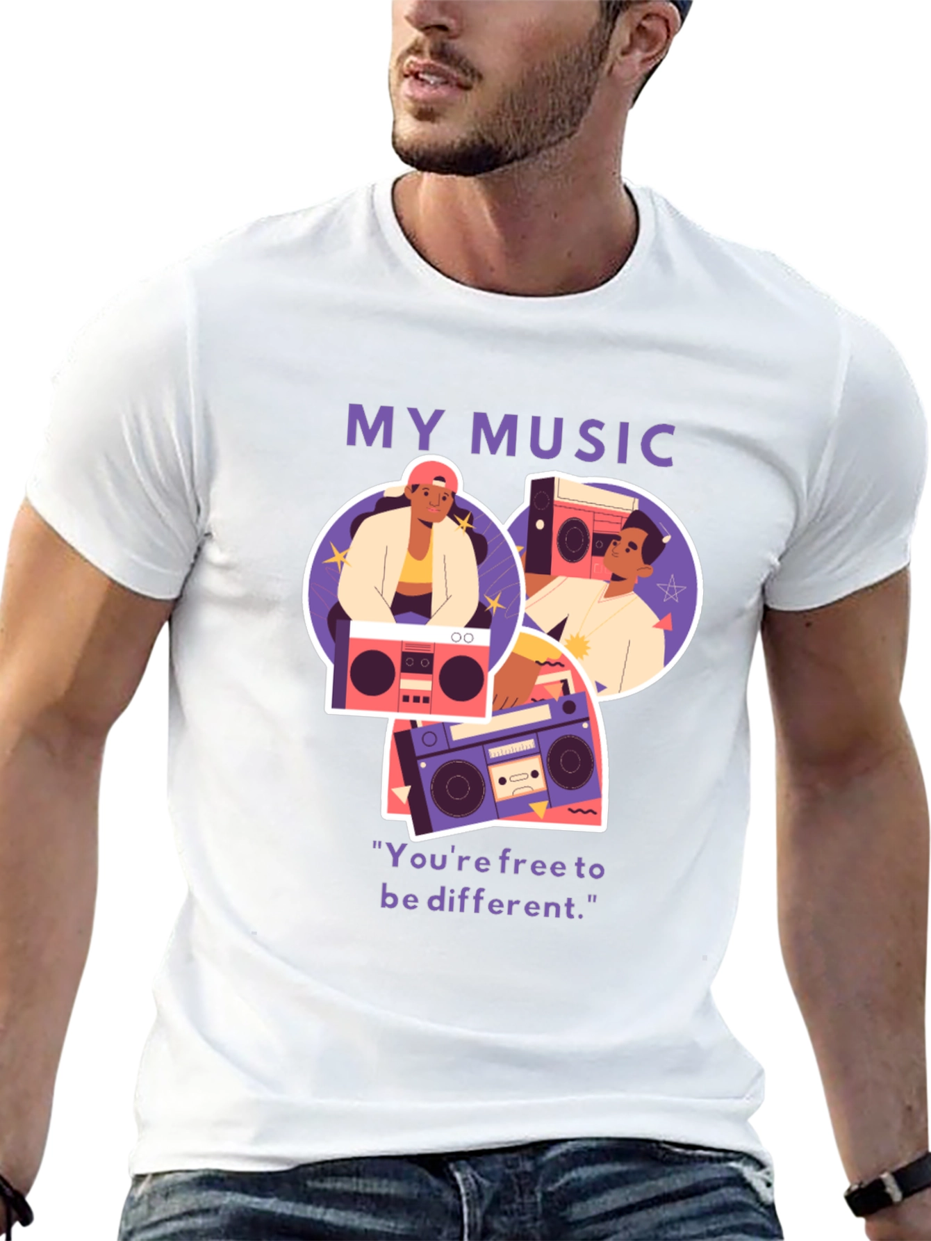 My Music Graphic Tee