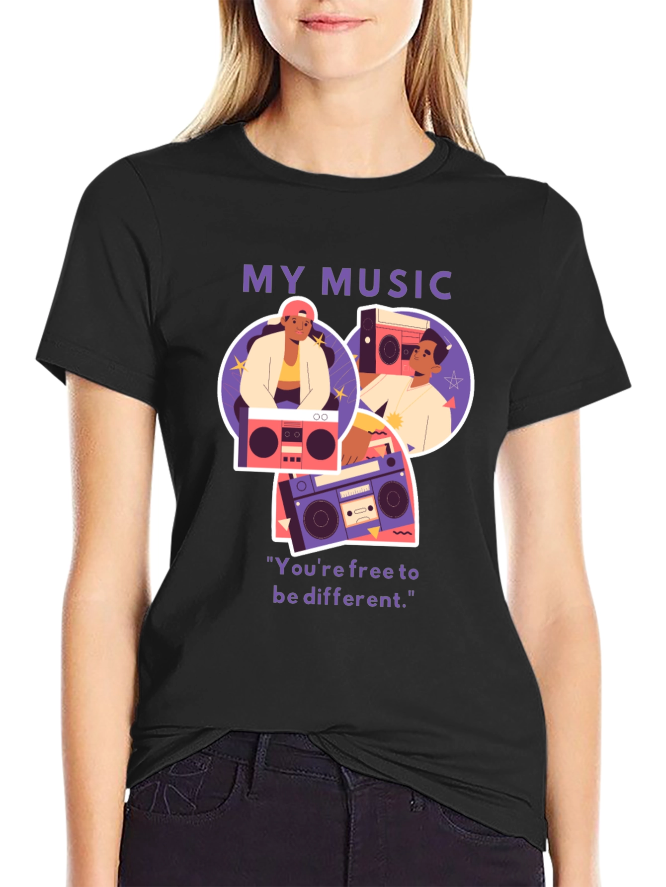 My Music Graphic Tee