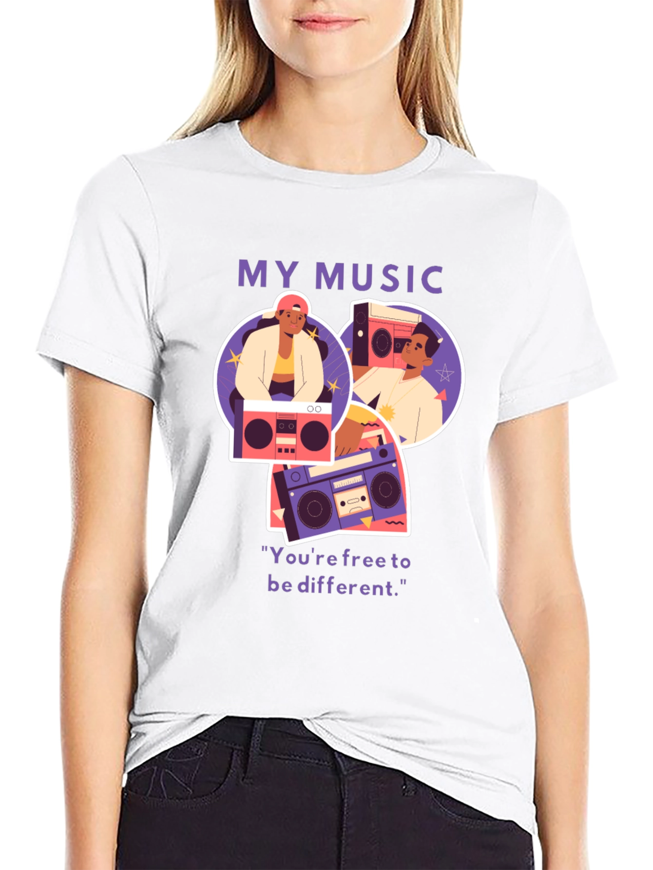 My Music Graphic Tee