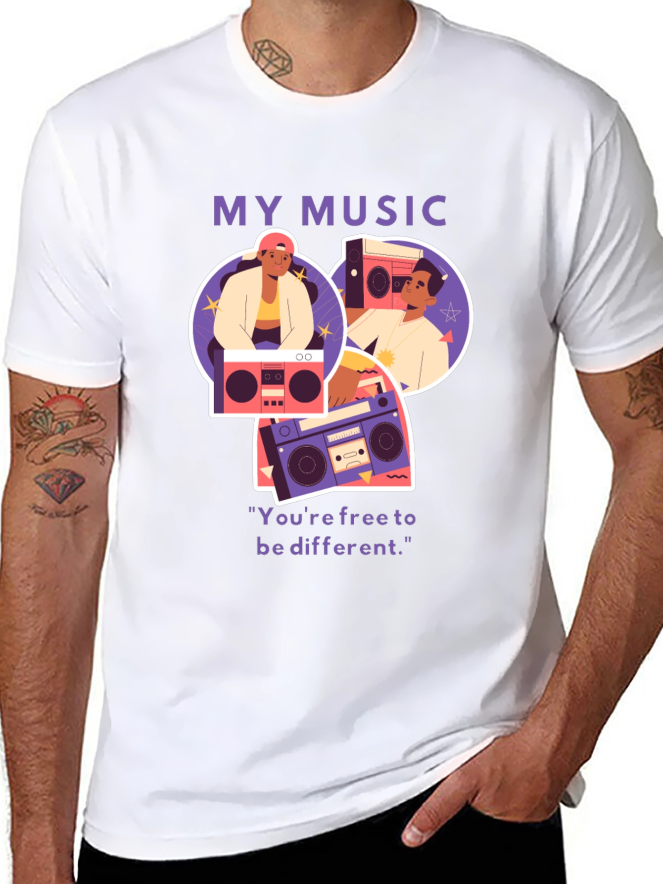 My Music Graphic Tee
