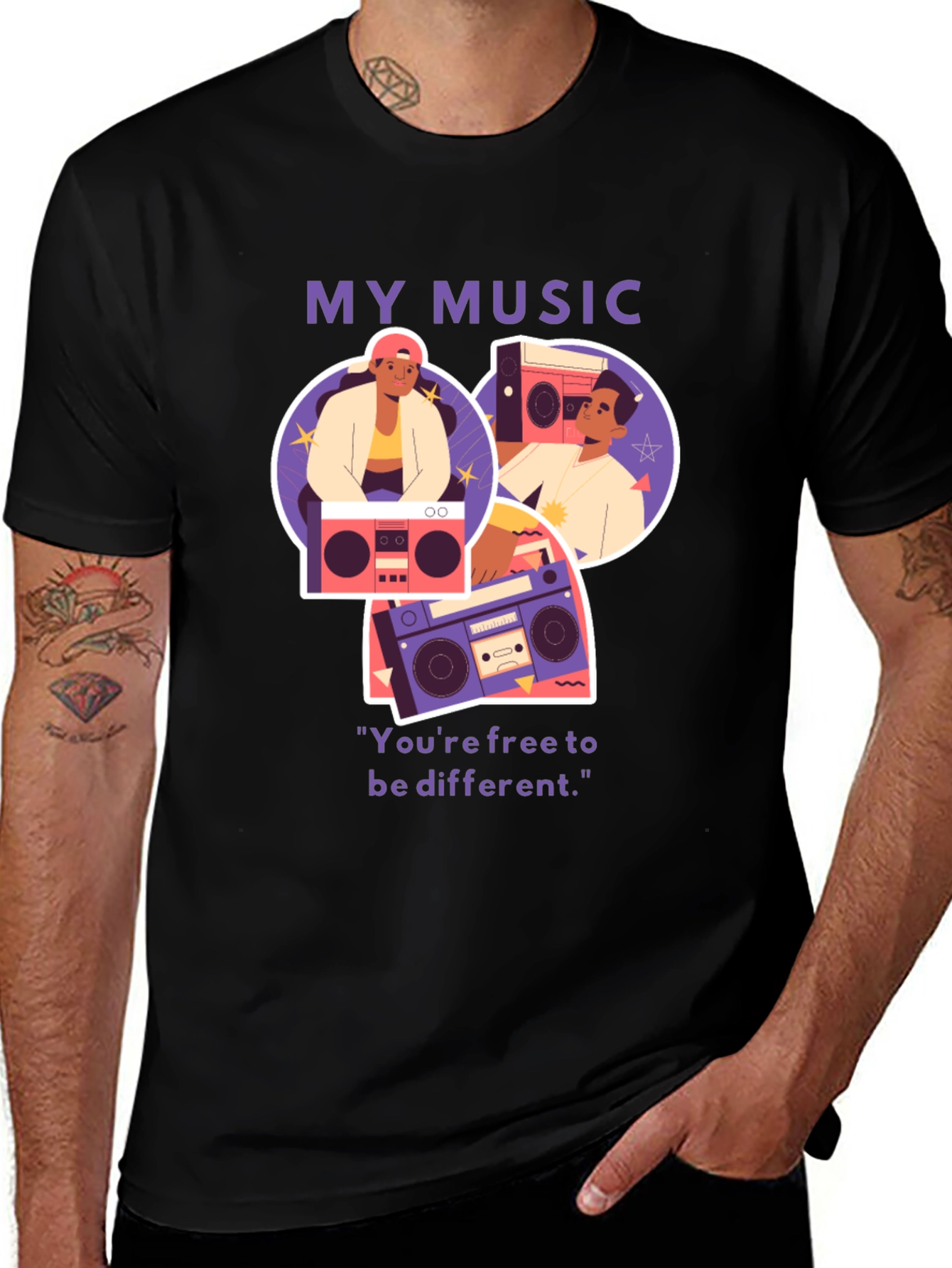 My Music Graphic Tee