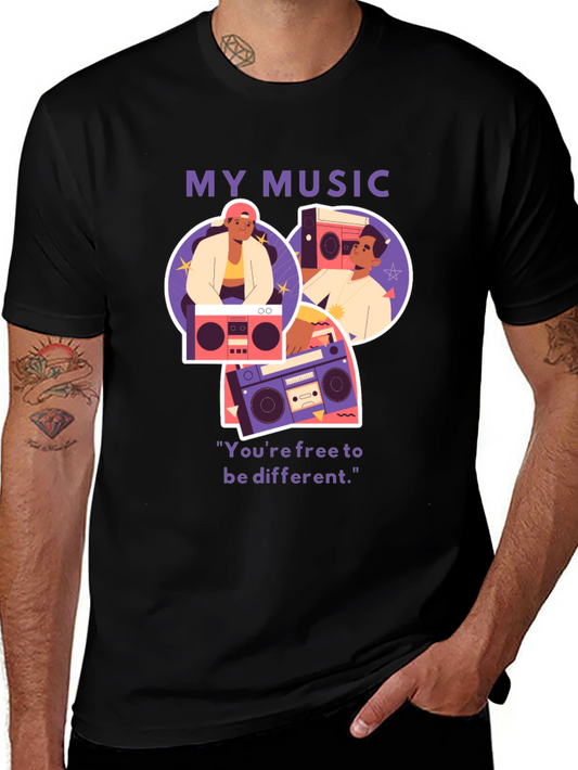 My Music Graphic Tee