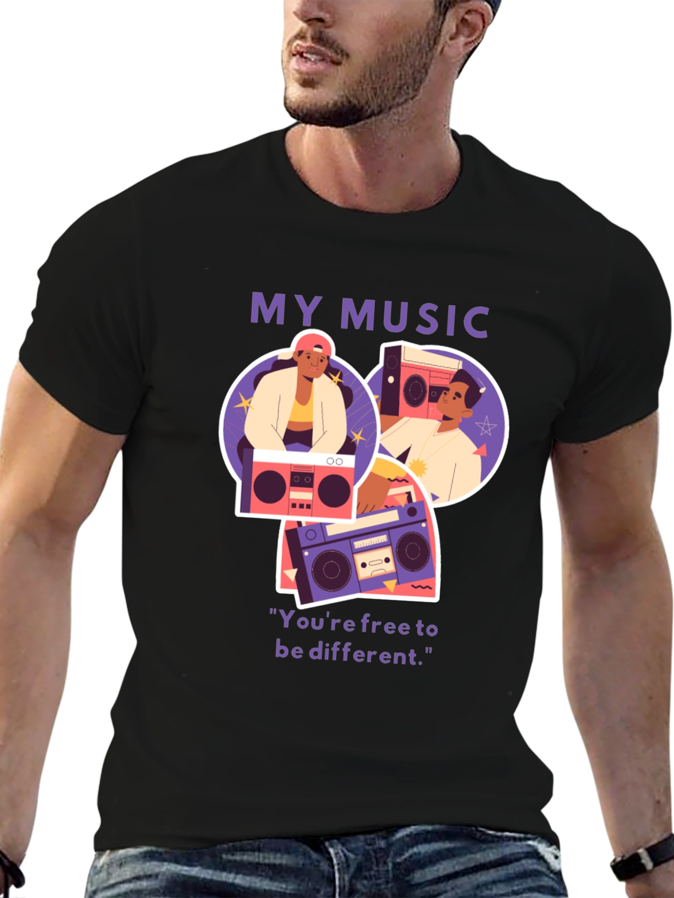 My Music Graphic Tee