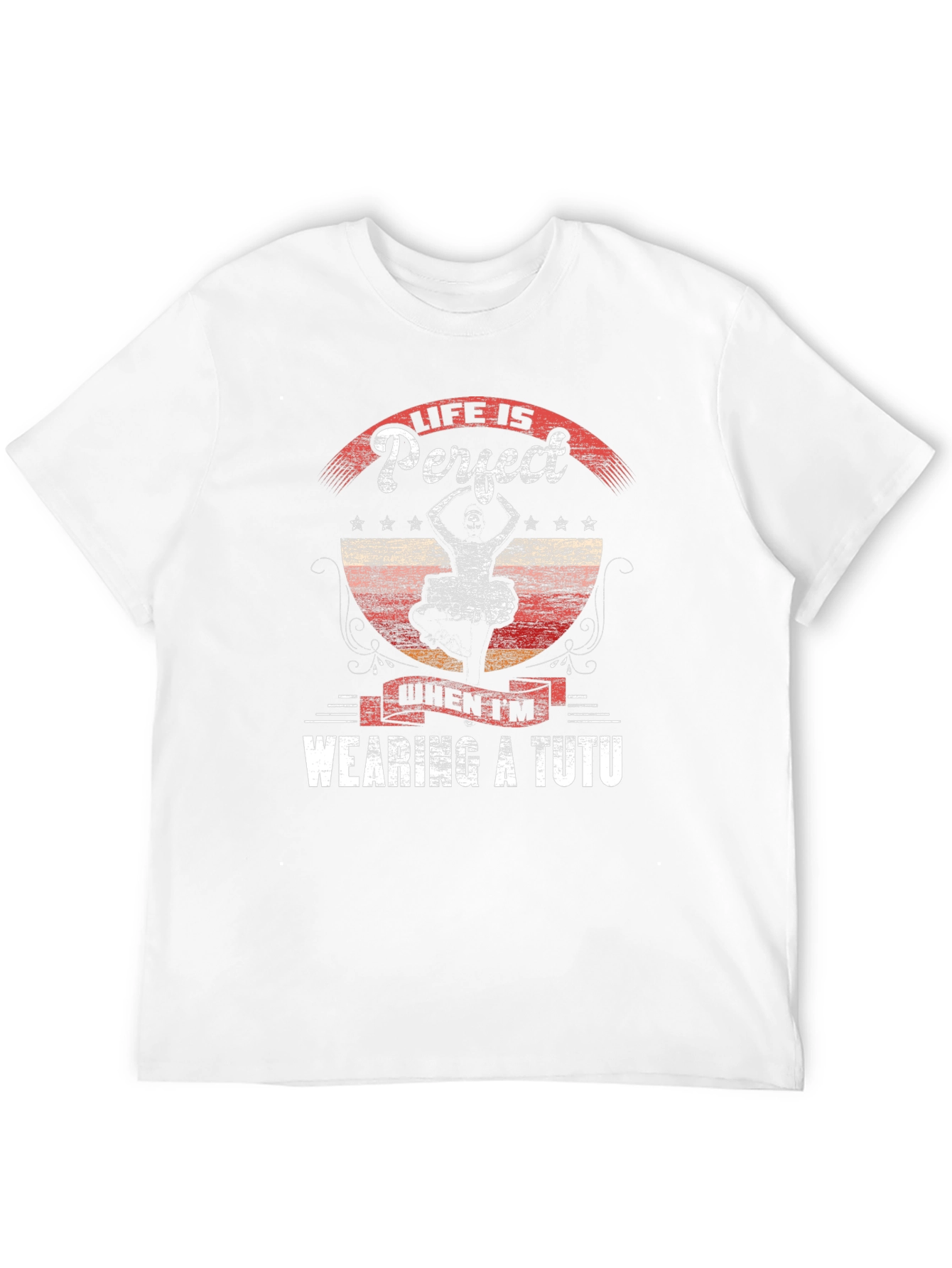 Life is Perfect Tutu Dancer Graphic Tee