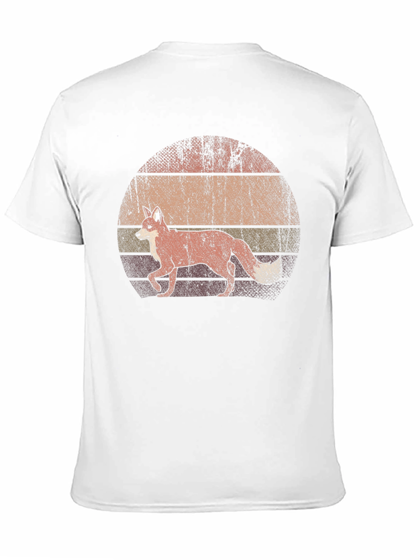Retro Fox Graphic T-Shirt - Unisex Soft Cotton Tee