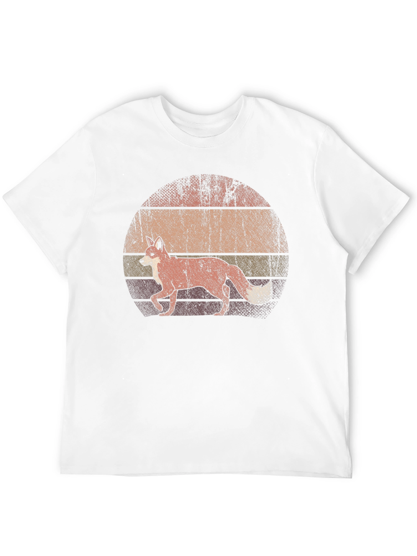Retro Fox Graphic T-Shirt - Unisex Soft Cotton Tee