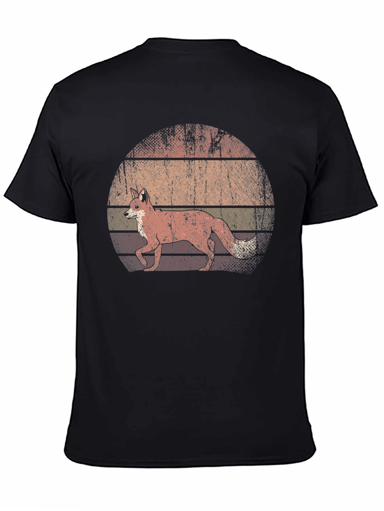 Retro Fox Graphic T-Shirt - Unisex Soft Cotton Tee