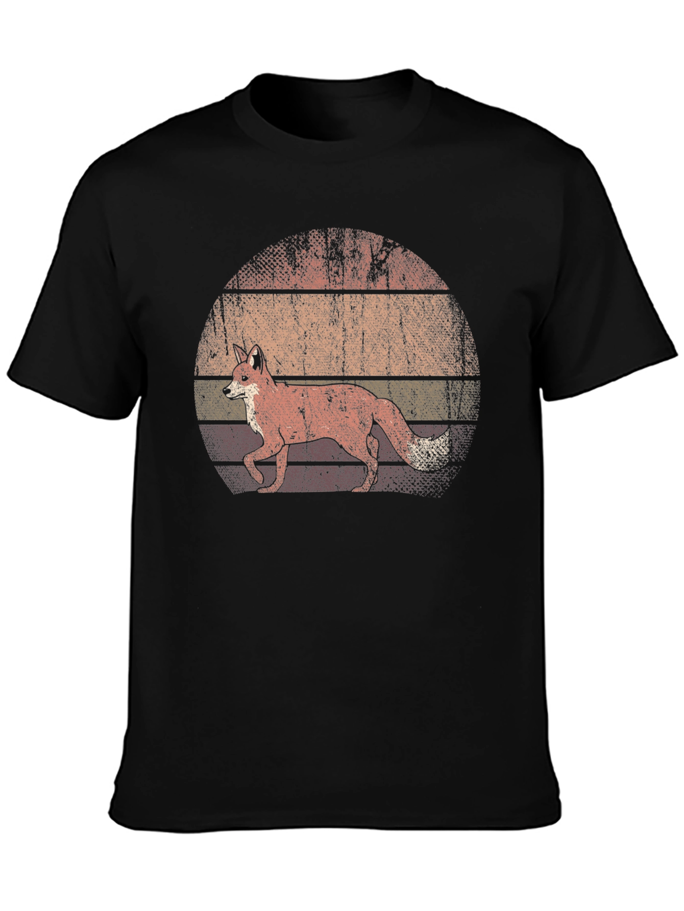 Retro Fox Graphic T-Shirt - Unisex Soft Cotton Tee