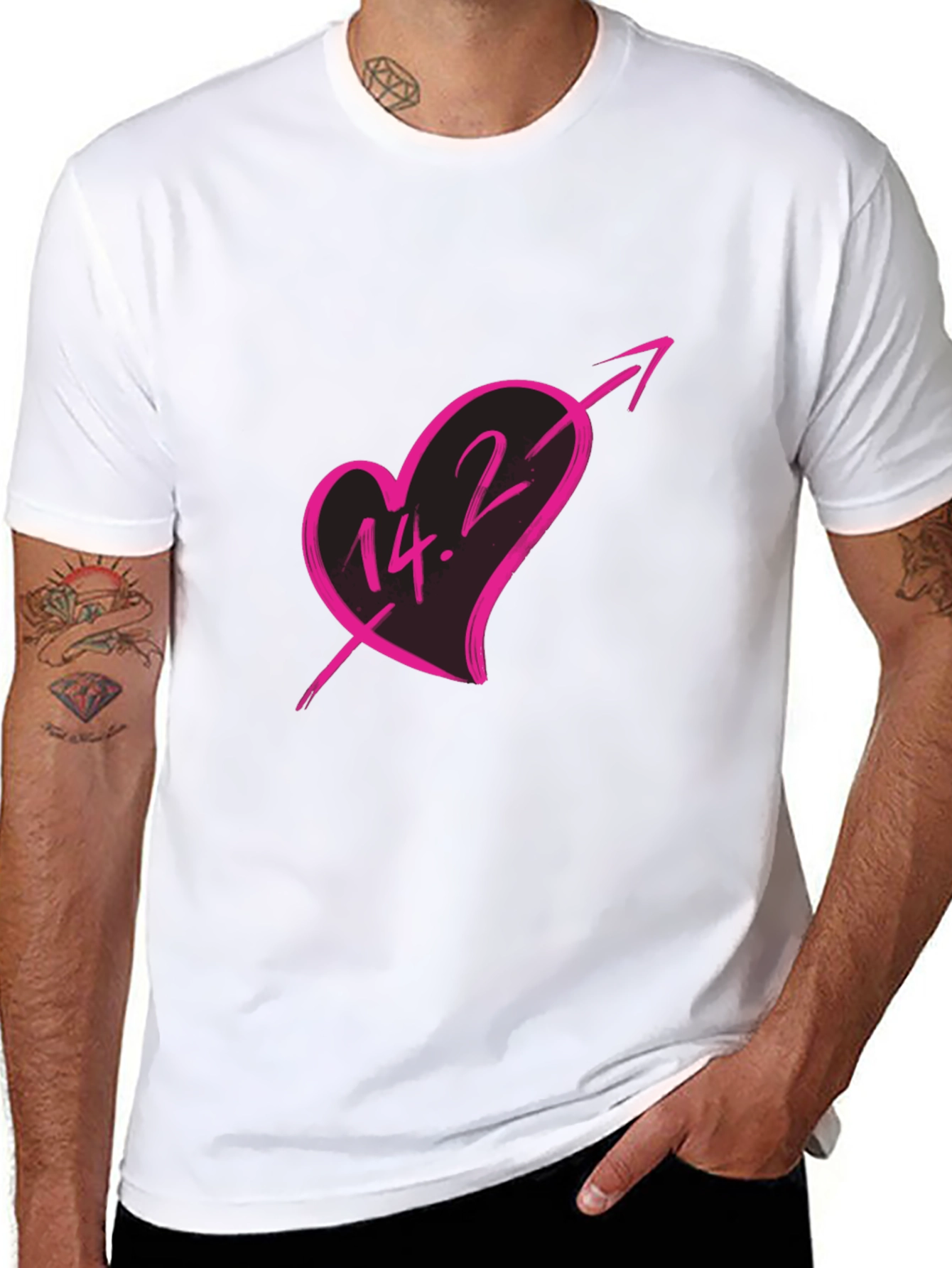 Love Arrow T-Shirt - Valentines Day Tee