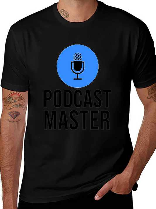 Podcast Master T-Shirt - Podcasting Apparel
