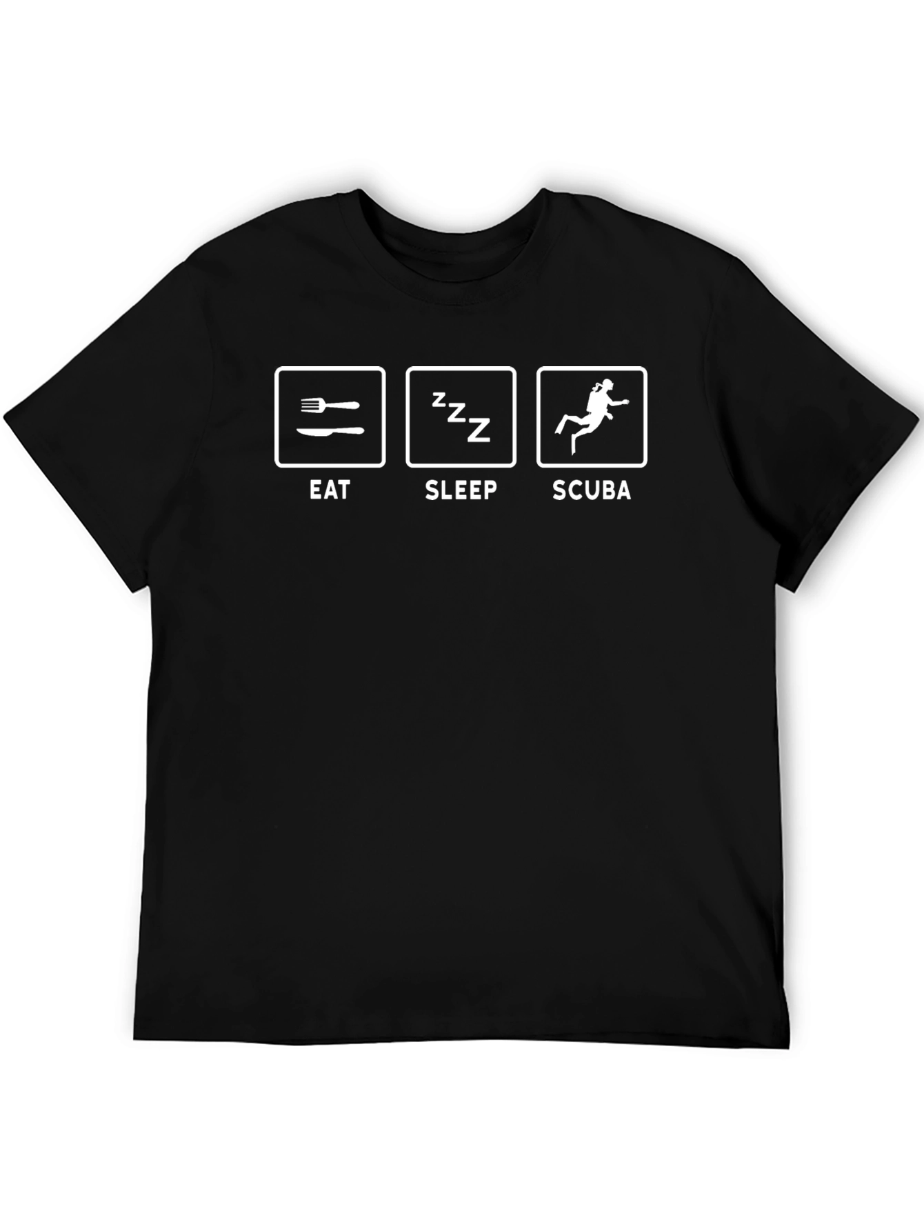 Eat Sleep Scuba T-Shirt - Diver Life