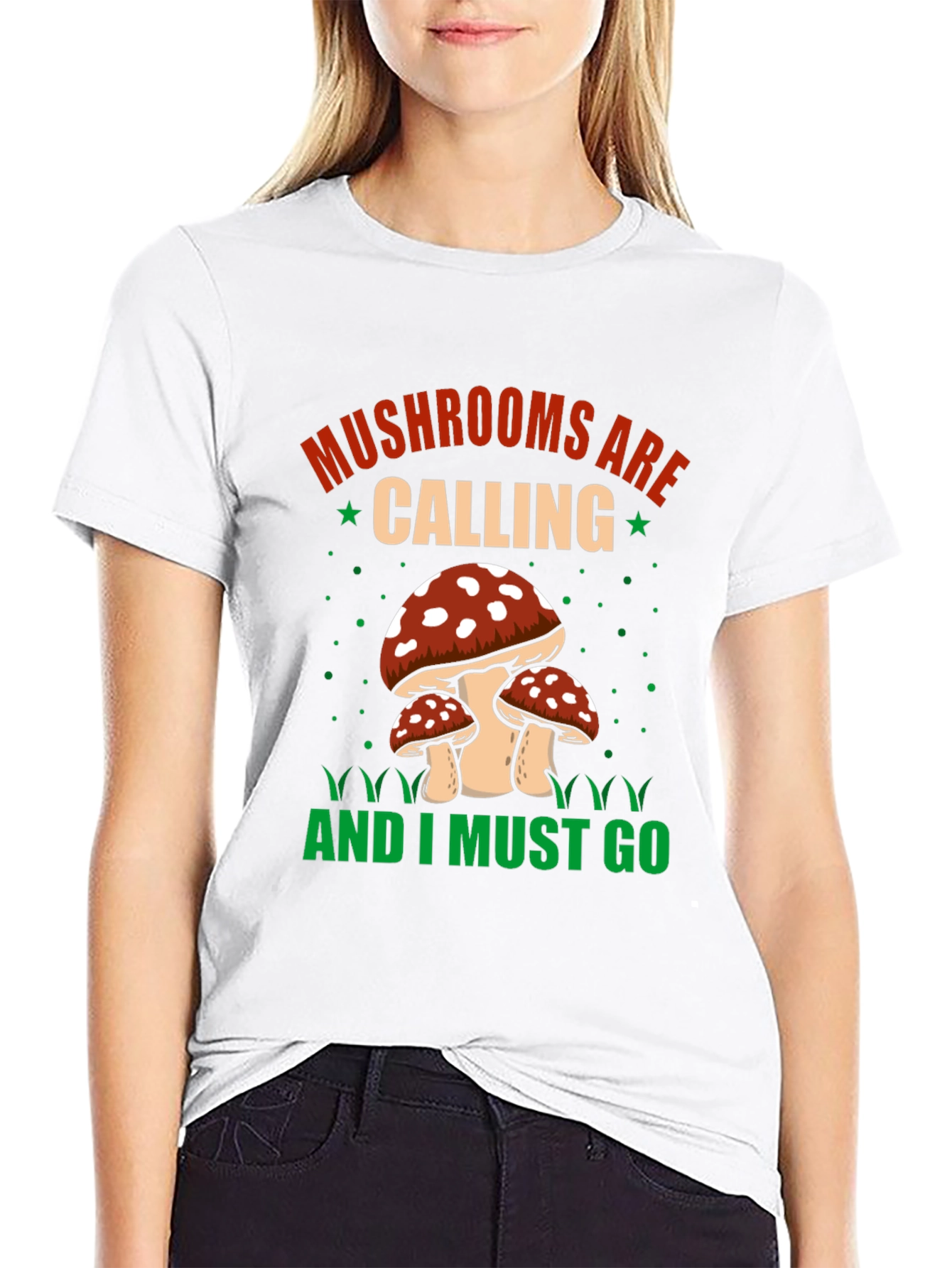 Mushroom Lovers T-Shirt: Mushrooms are Calling