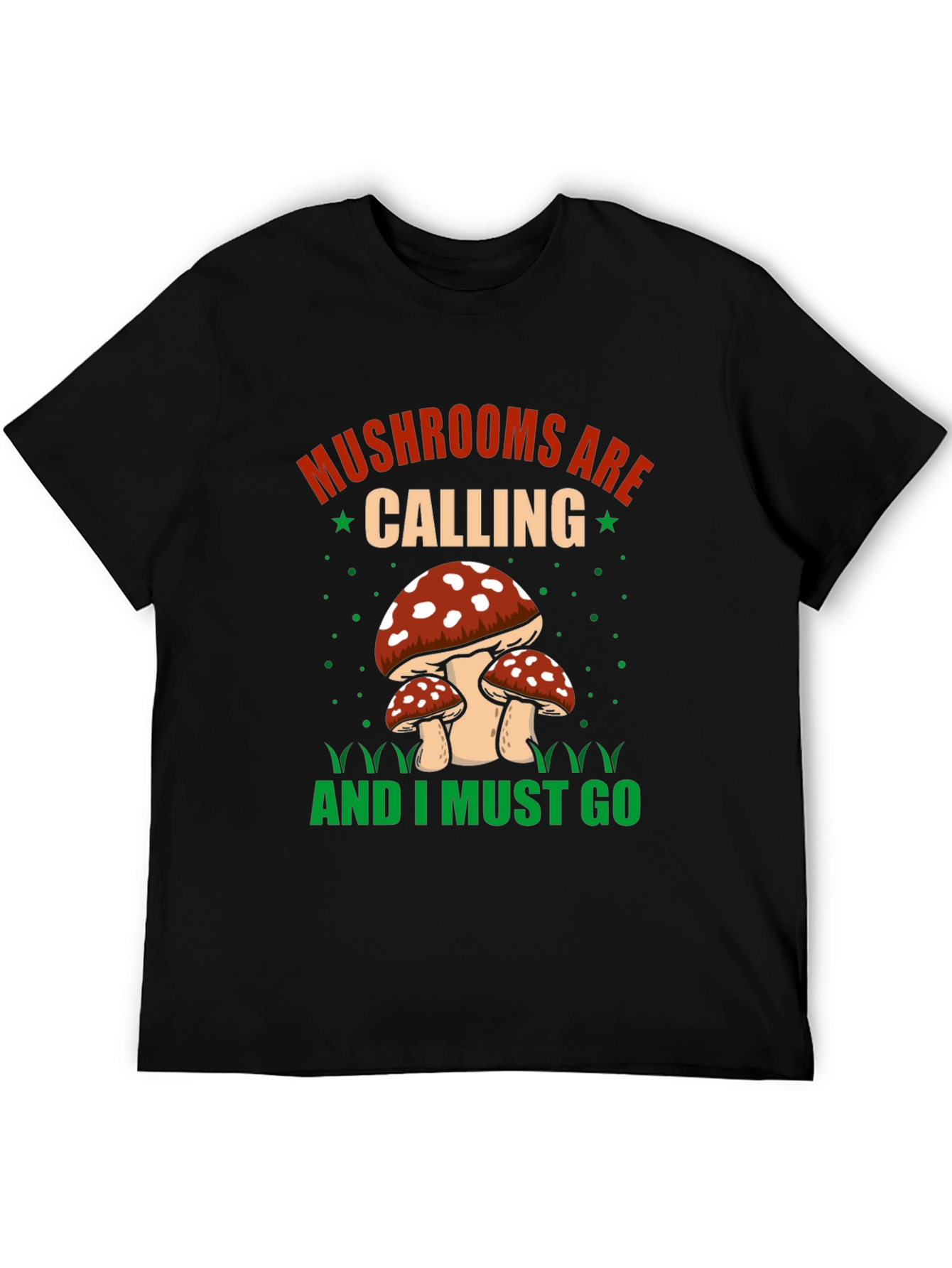 Mushroom Lovers T-Shirt: Mushrooms are Calling