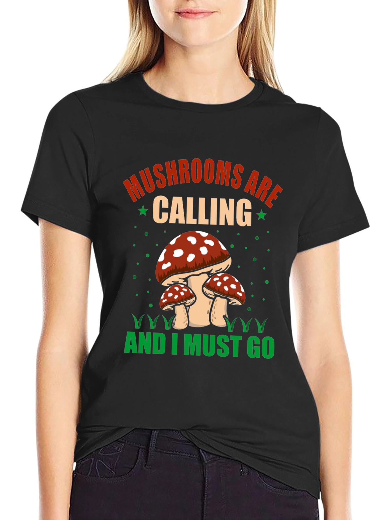 Mushroom Lovers T-Shirt: Mushrooms are Calling
