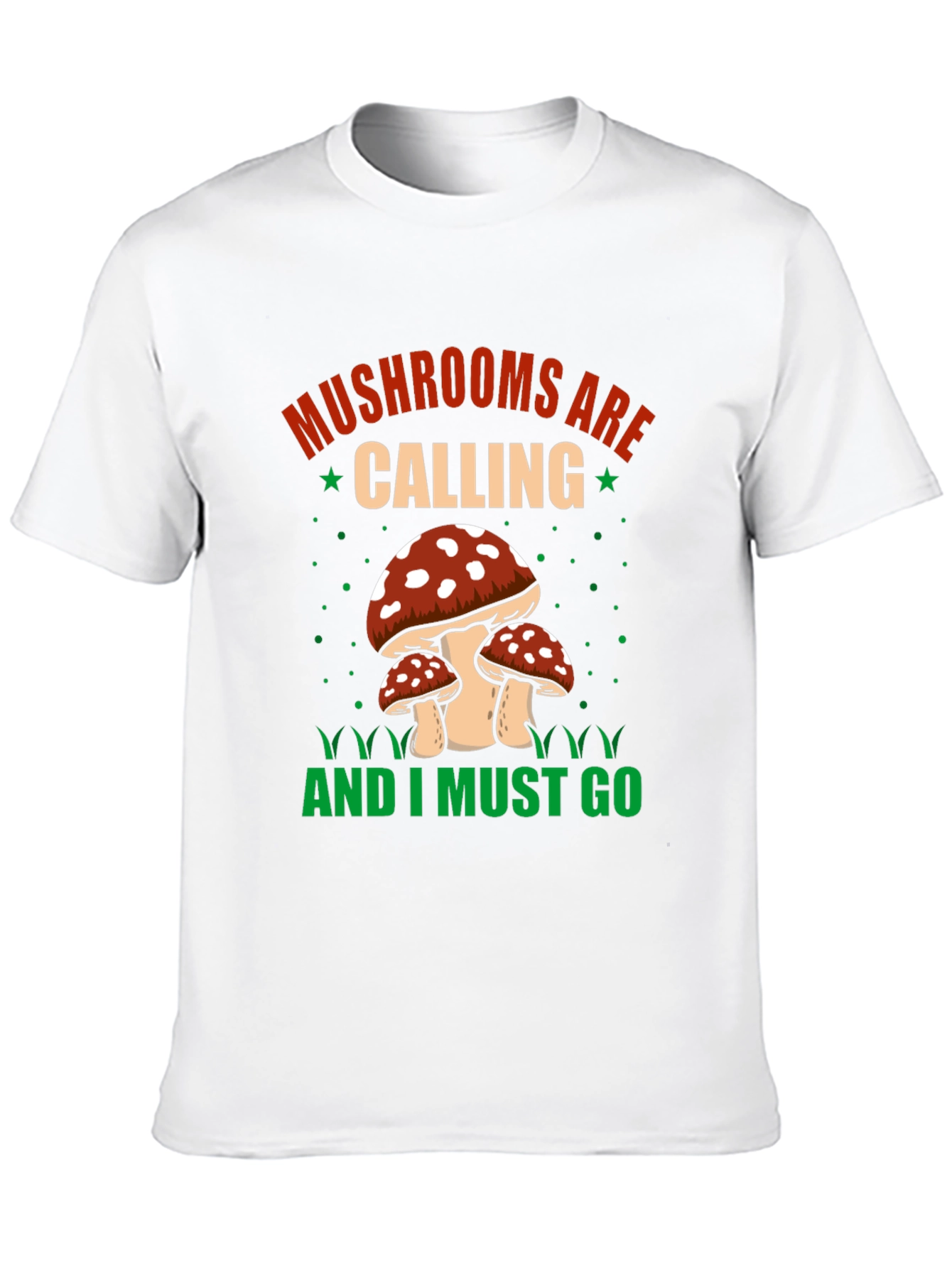 Mushroom Lovers T-Shirt: Mushrooms are Calling