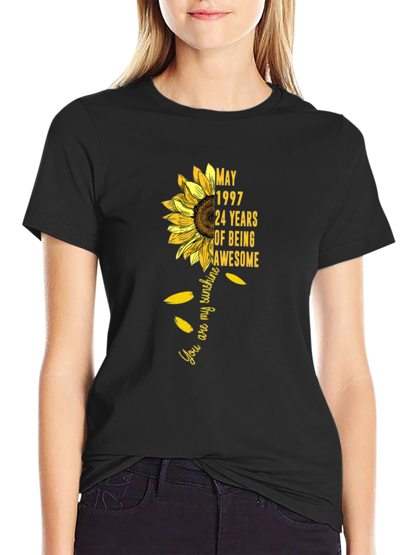 Sunflower Birthday Gift T-Shirt
