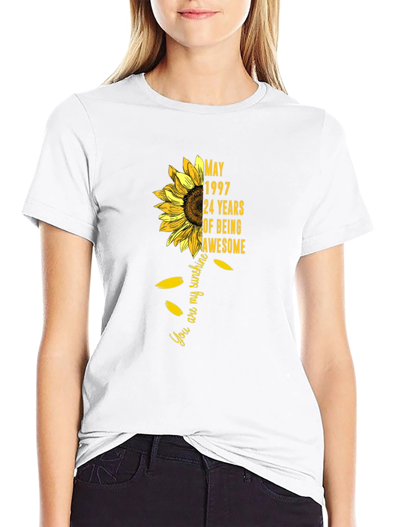 Sunflower Birthday Gift T-Shirt