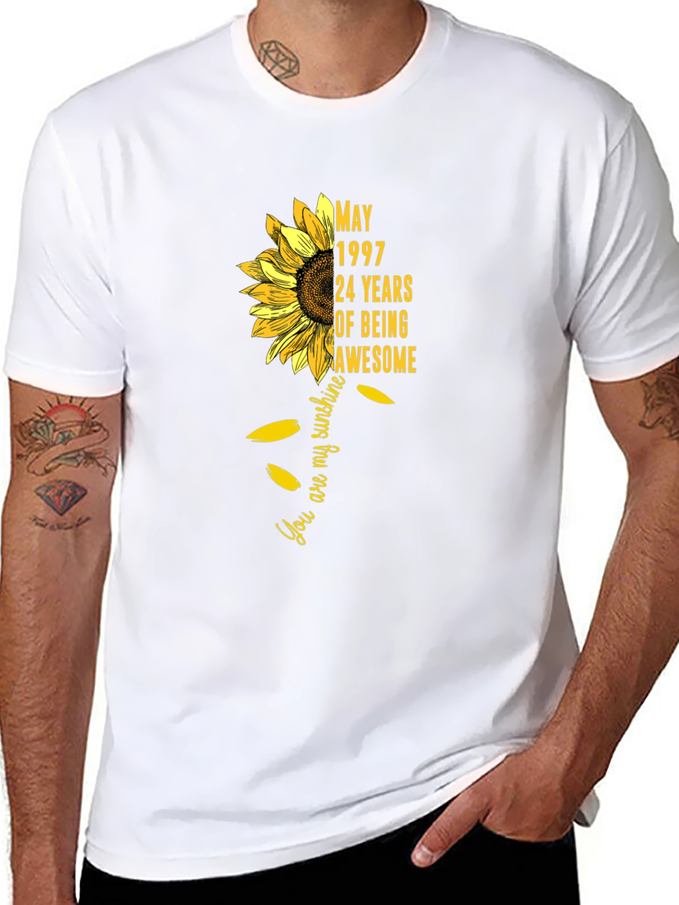 Sunflower Birthday Gift T-Shirt