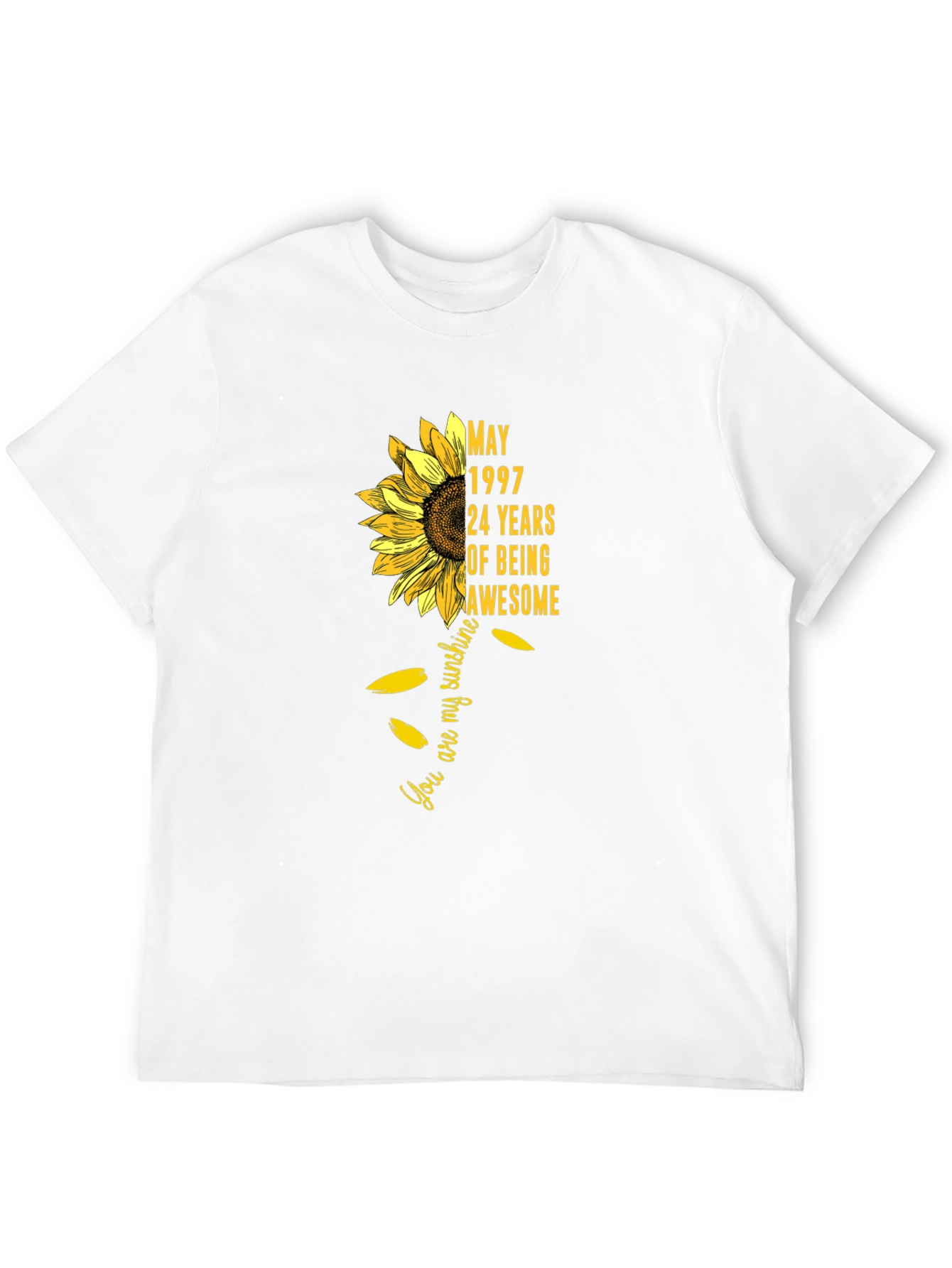 Sunflower Birthday Gift T-Shirt