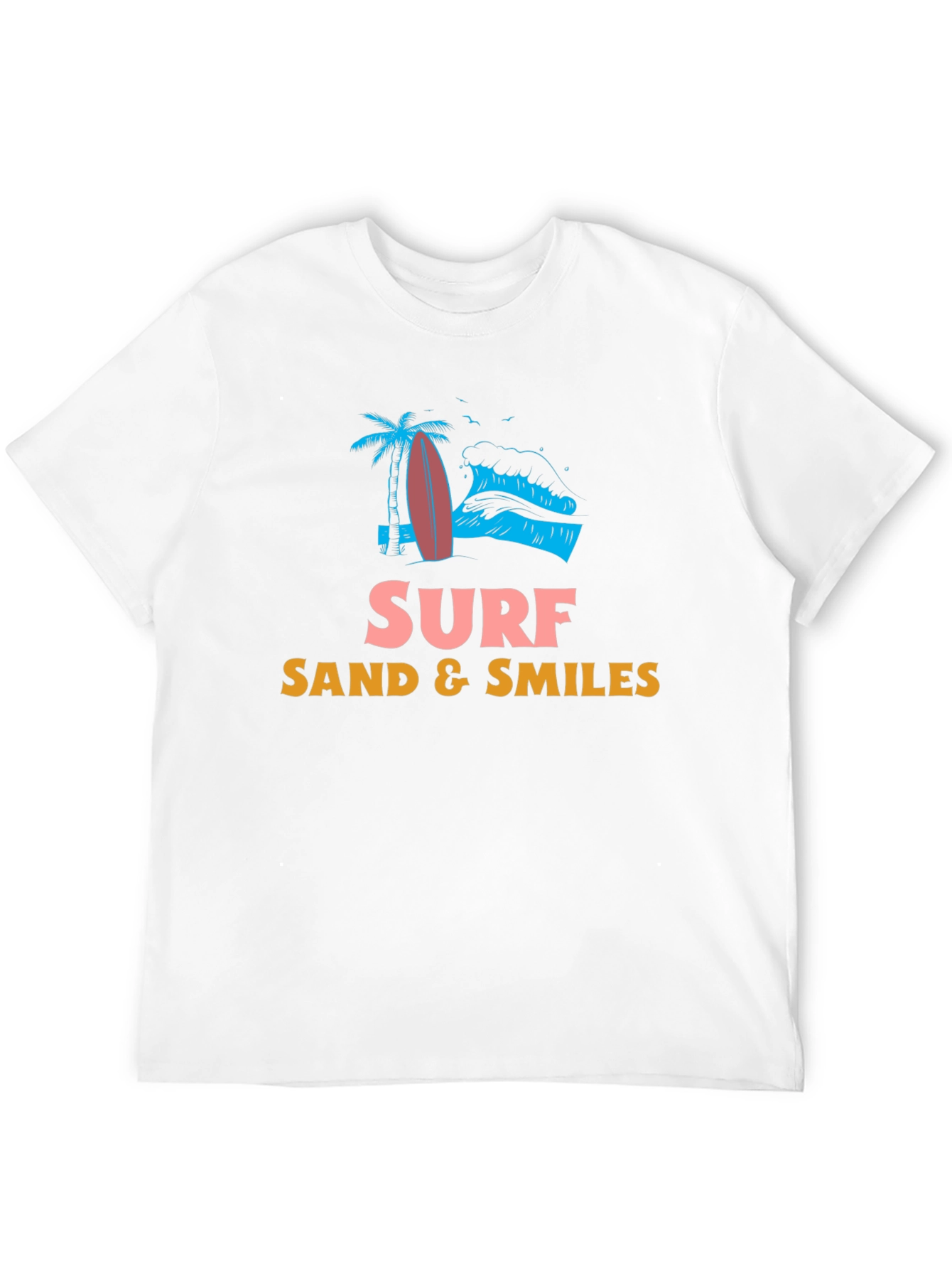 Surf Sand Smiles Graphic Tee