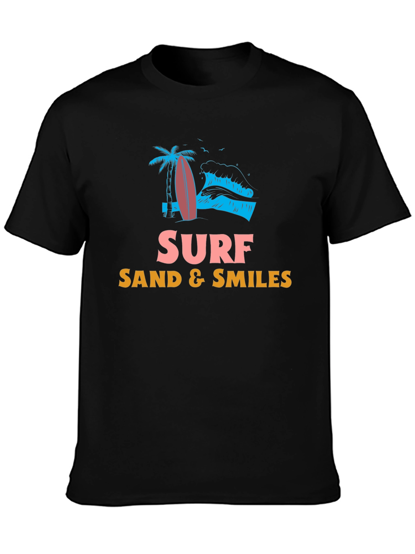 Surf Sand Smiles Graphic Tee