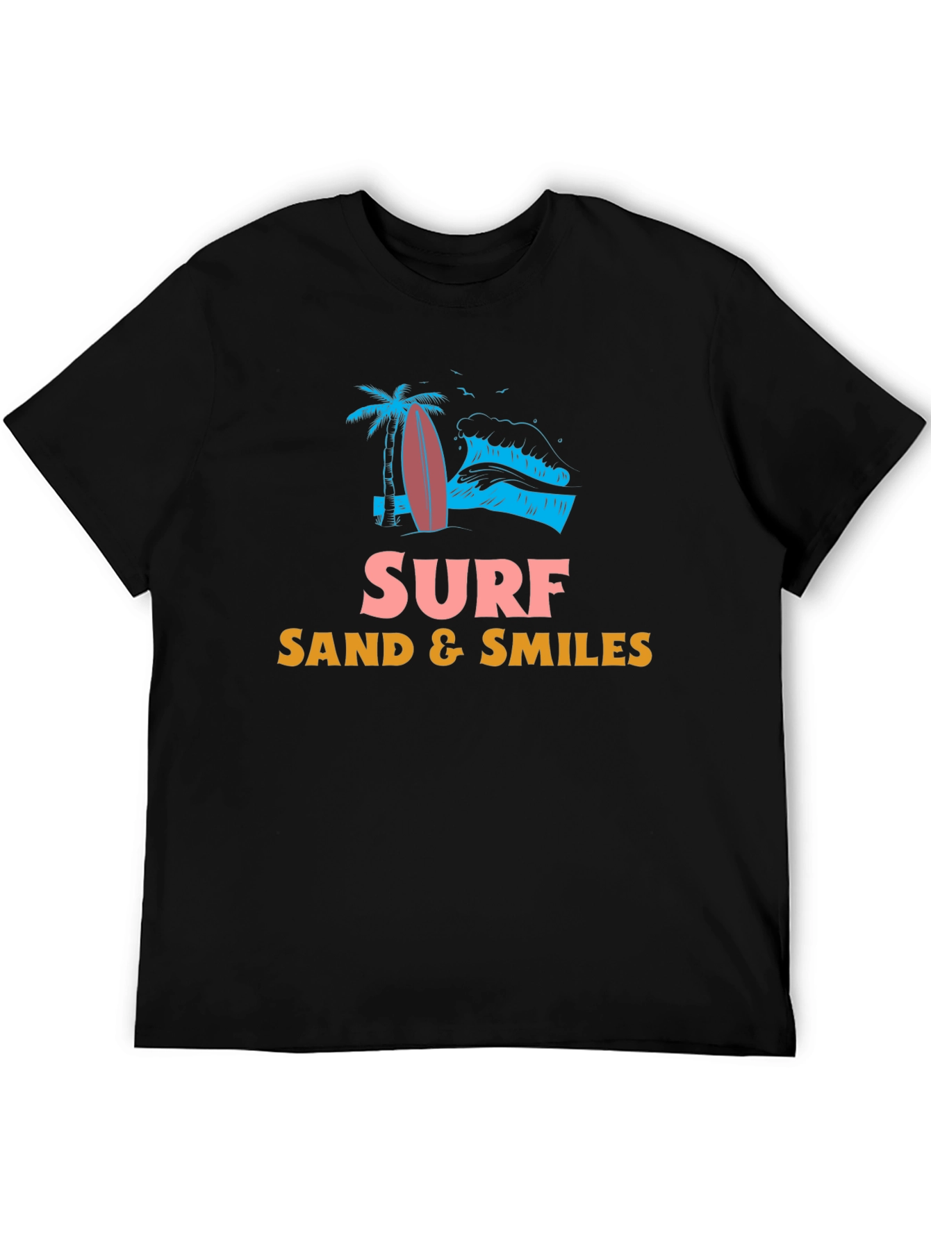 Surf Sand Smiles Graphic Tee