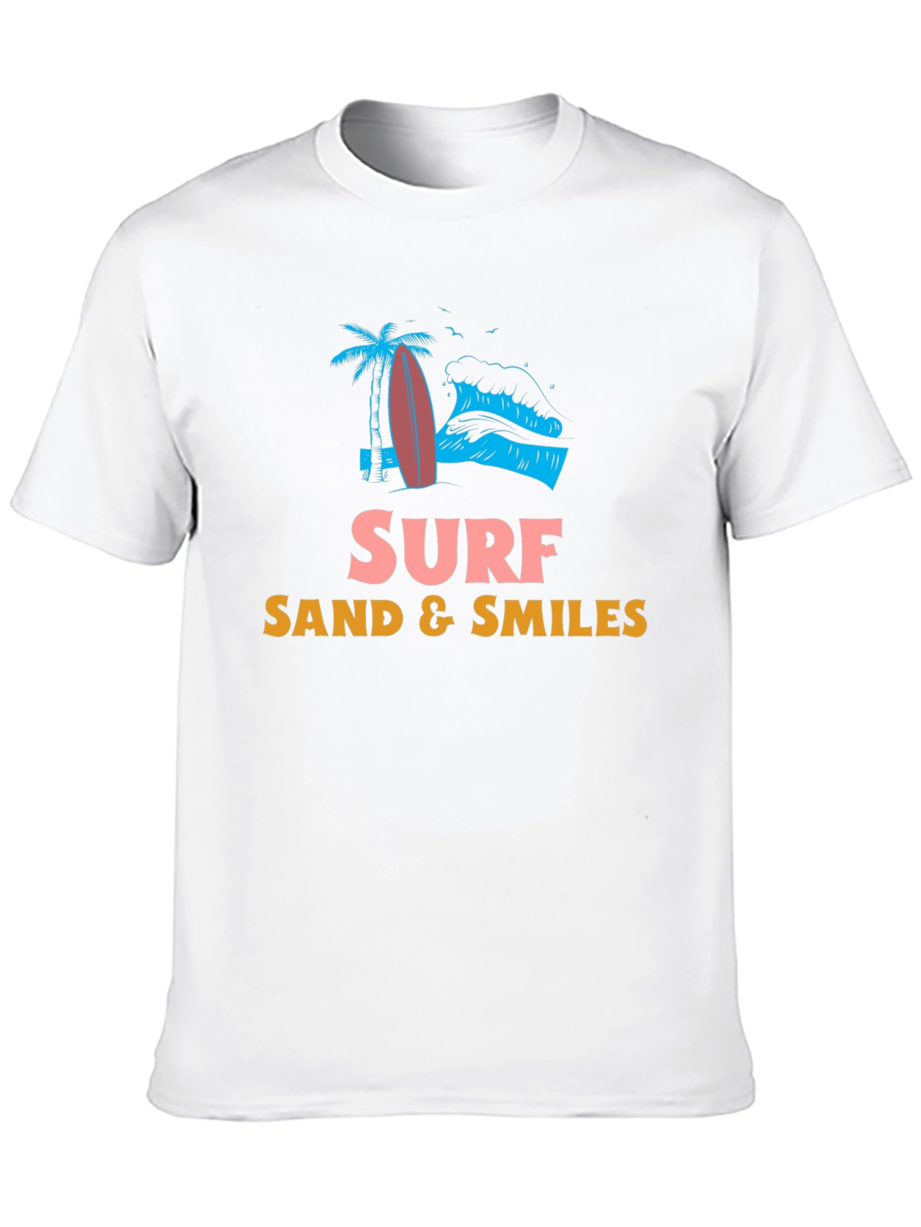 Surf Sand Smiles Graphic Tee