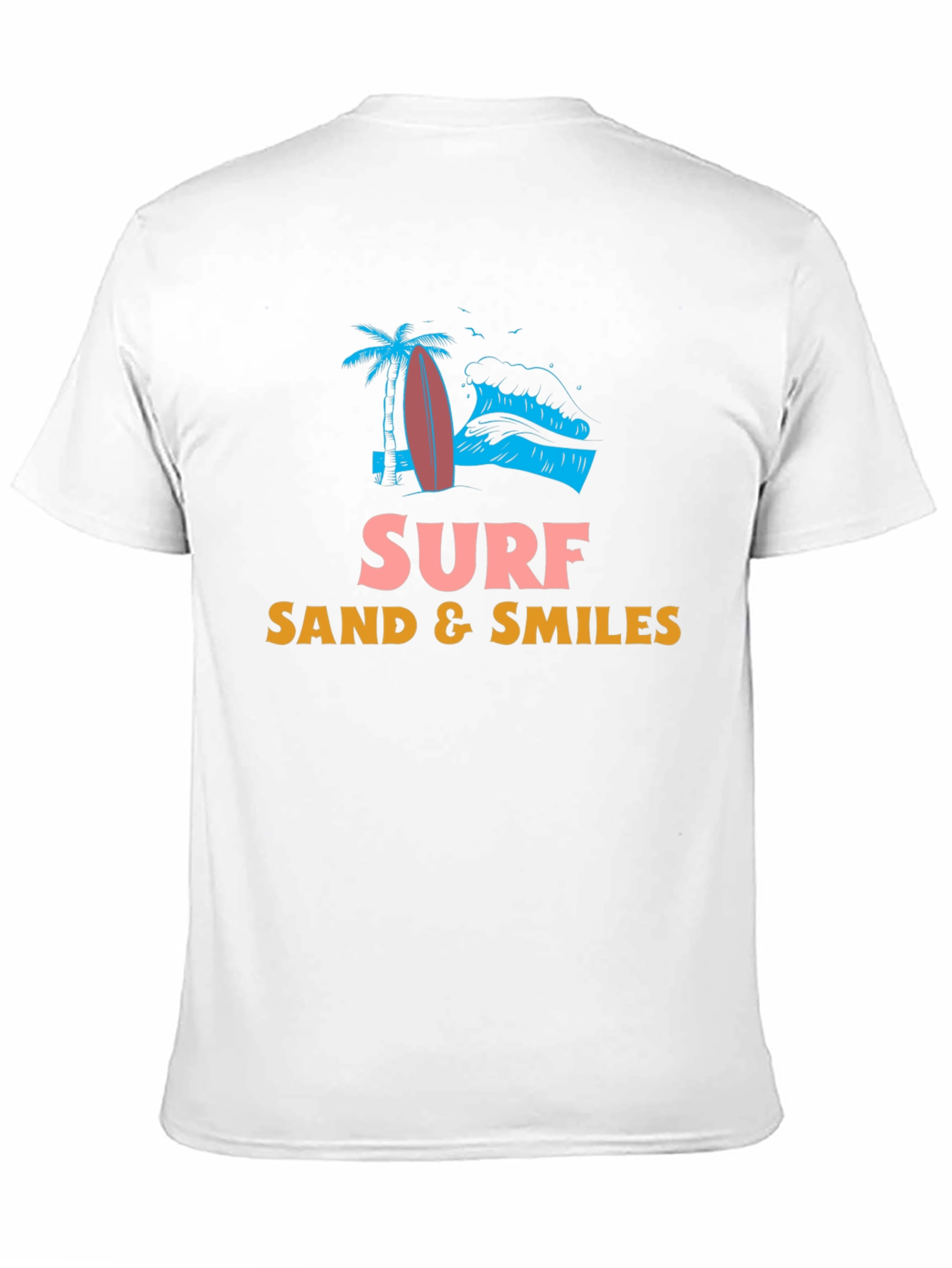 Surf Sand Smiles Graphic Tee
