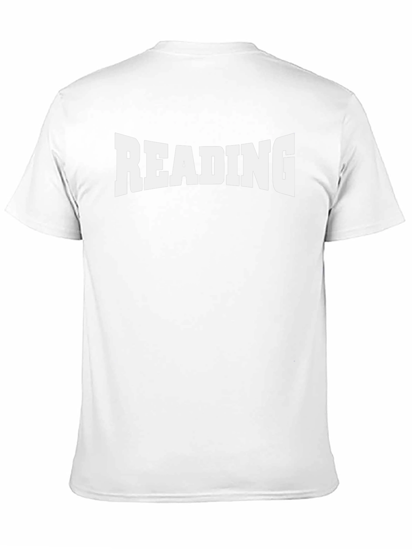 READING Graphic Tee - Black Cotton T-Shirt