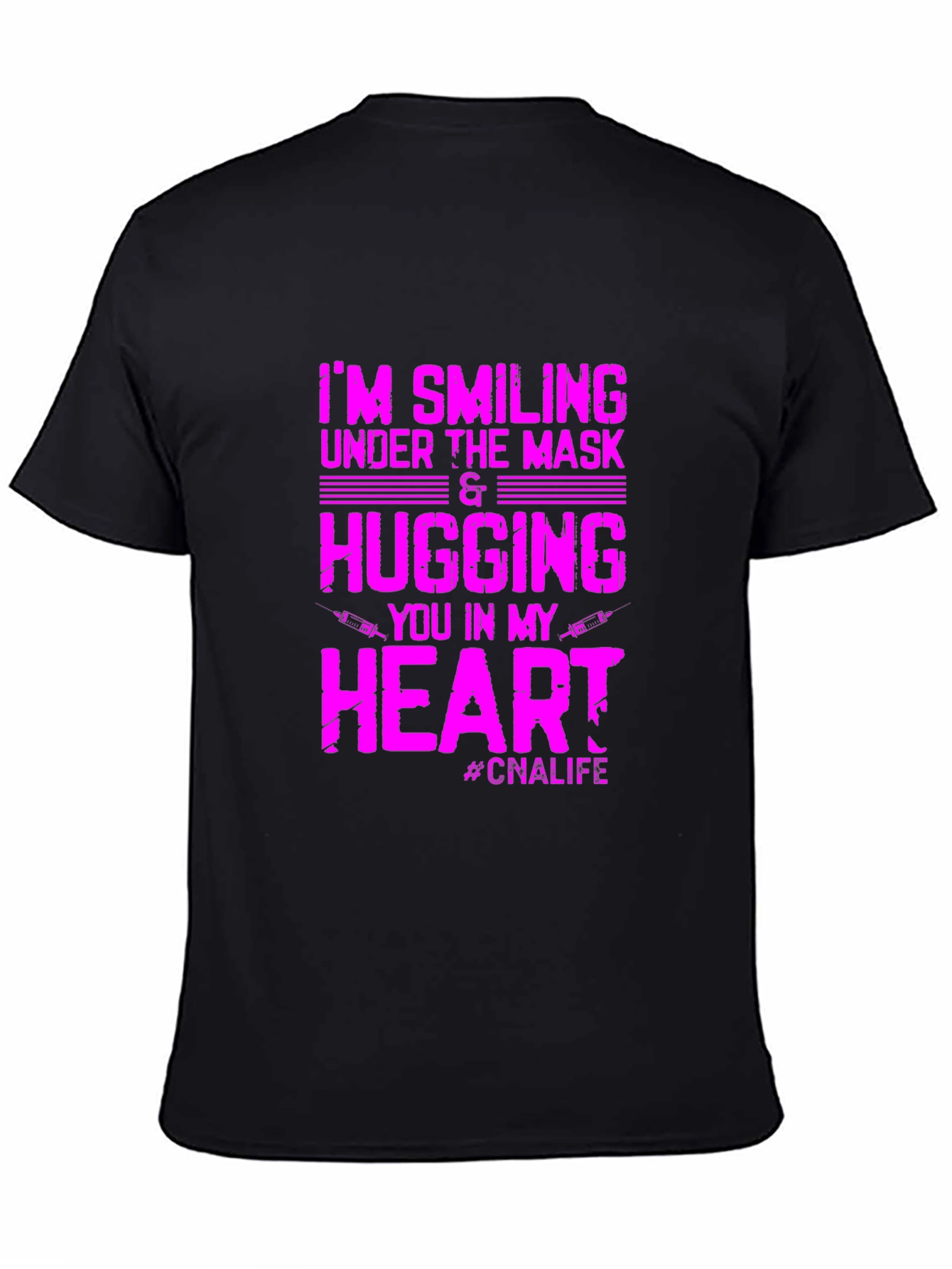 Smiling Under Mask CNA Life T-Shirt