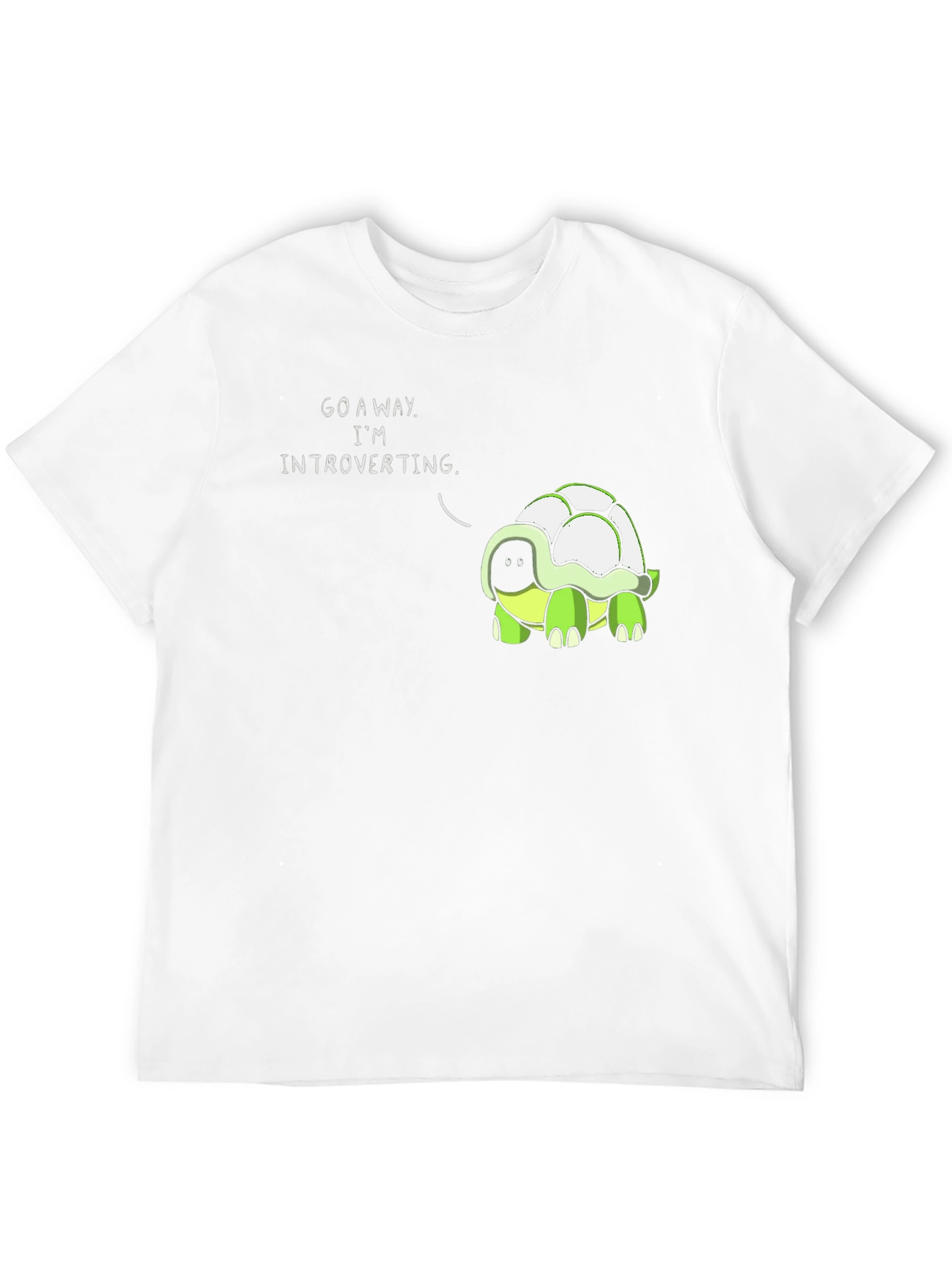 Introvert Turtle Graphic Tee