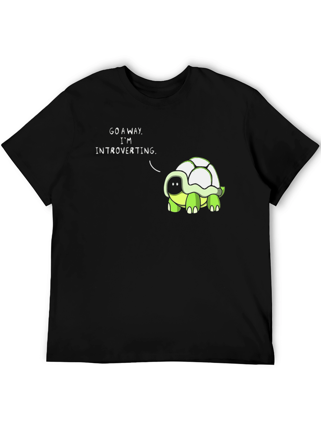 Introvert Turtle Graphic Tee
