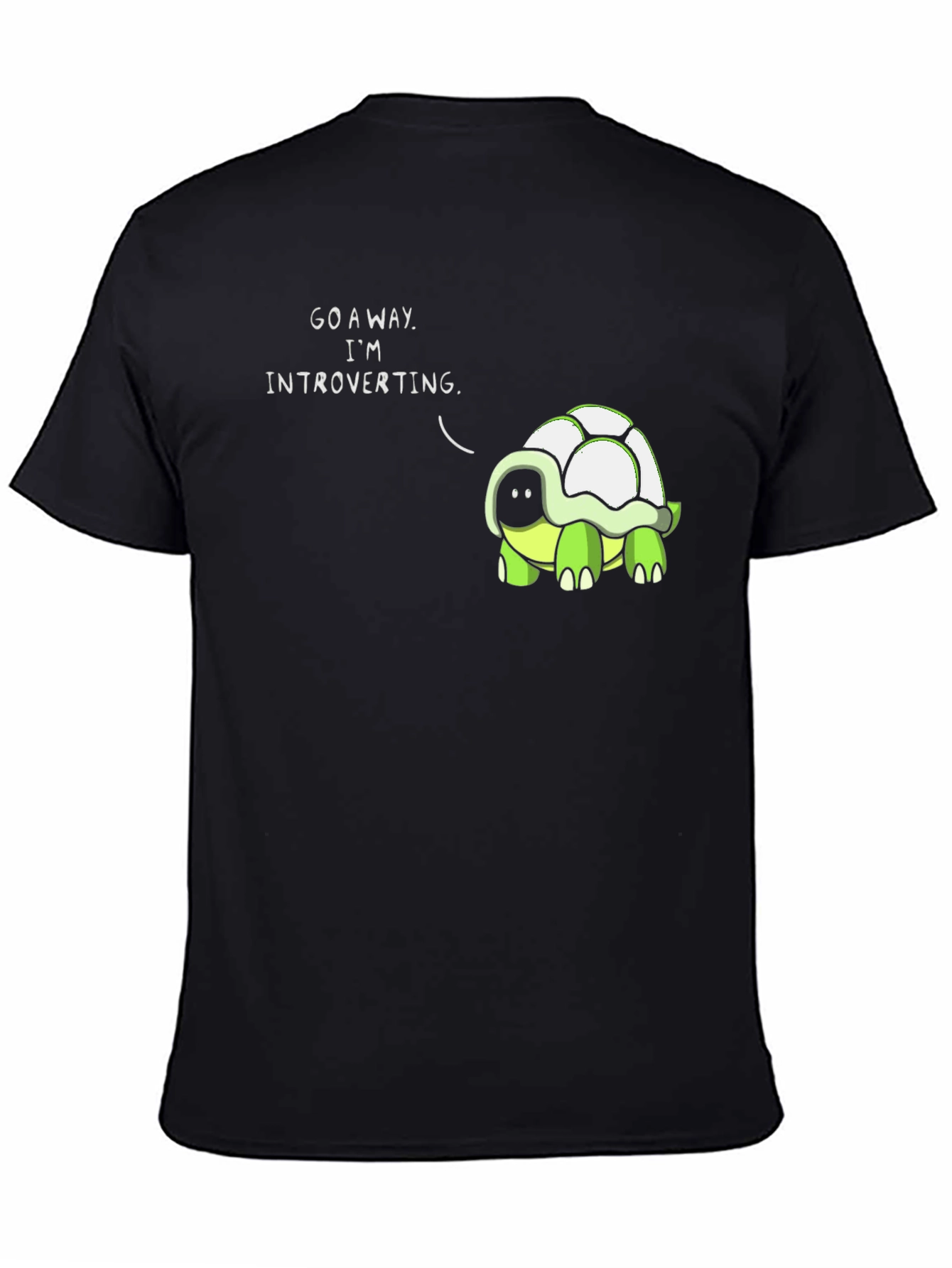 Introvert Turtle Graphic Tee