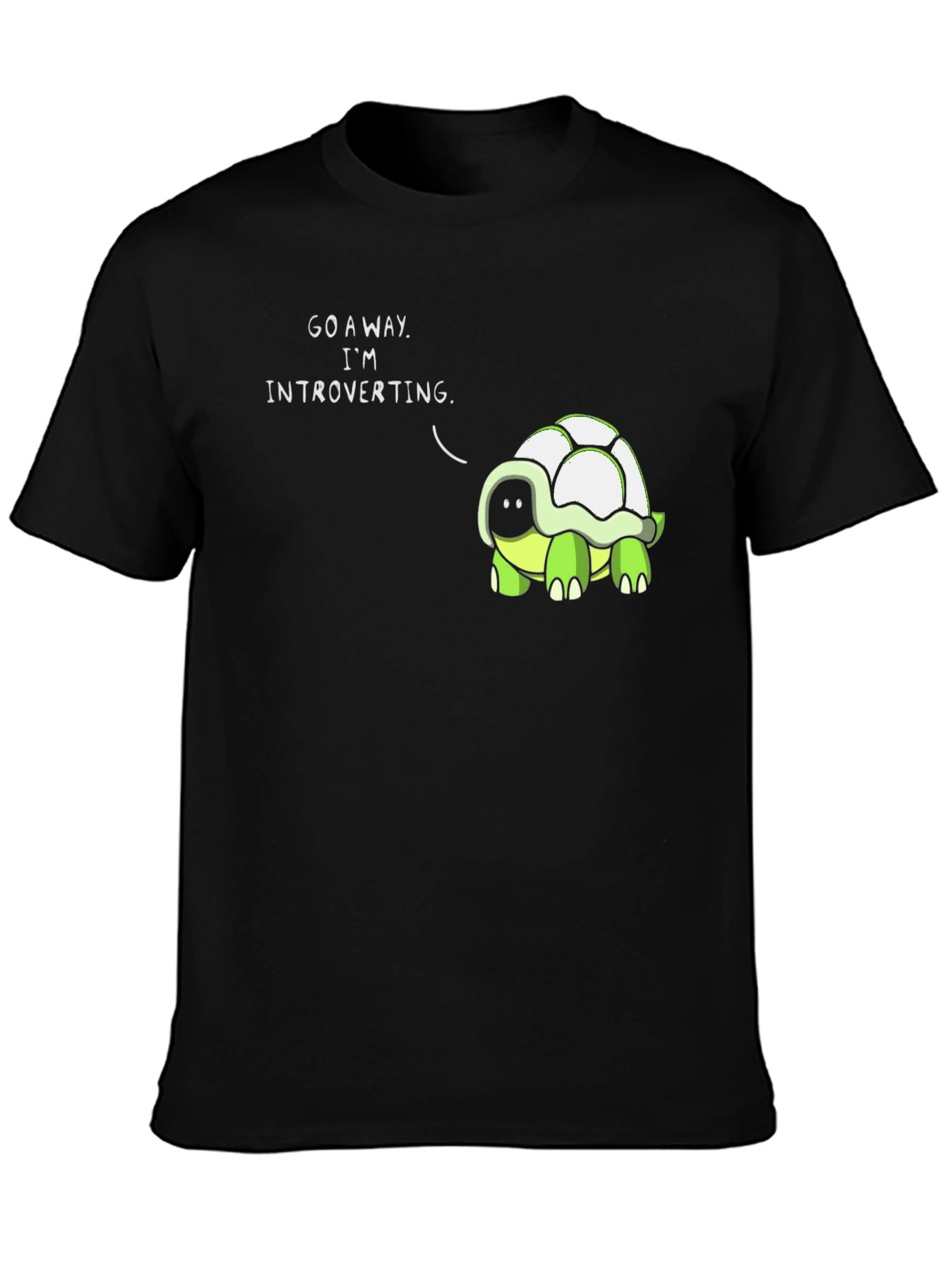 Introvert Turtle Graphic Tee